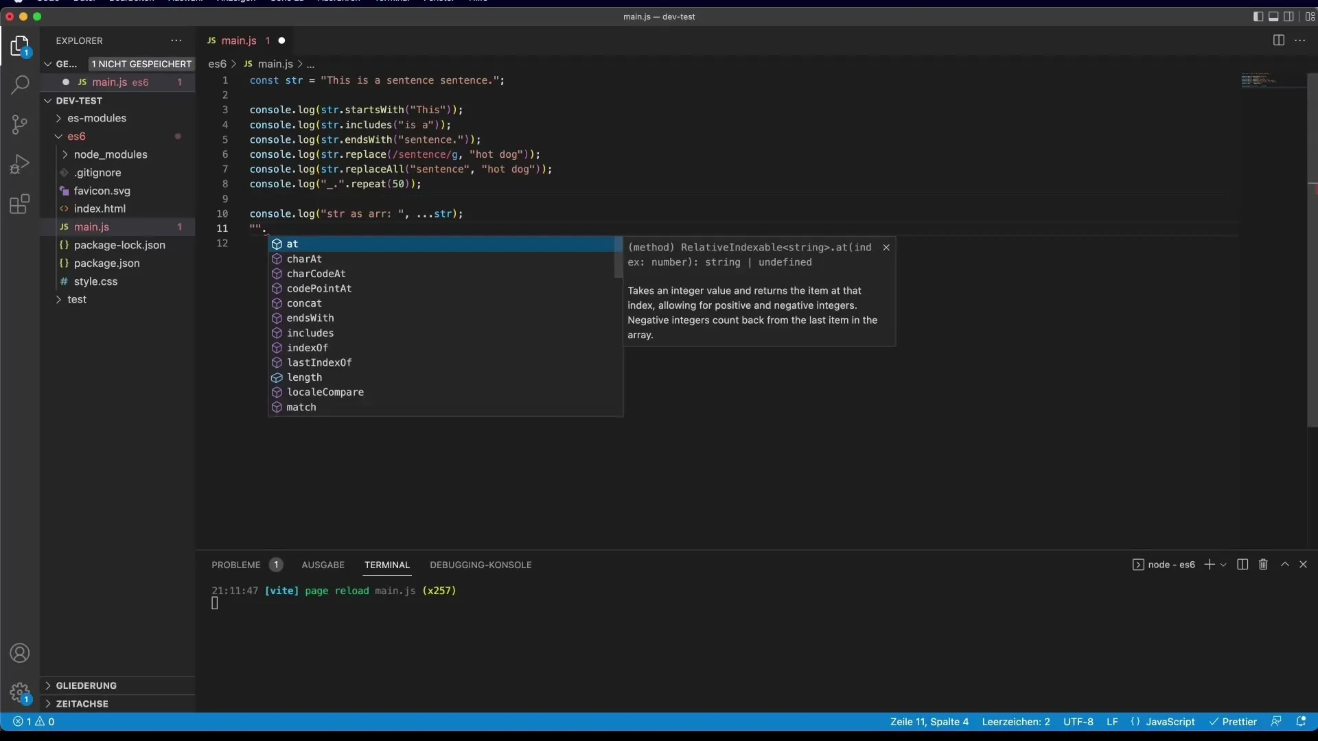 Корисні рядкові функції в JavaScript