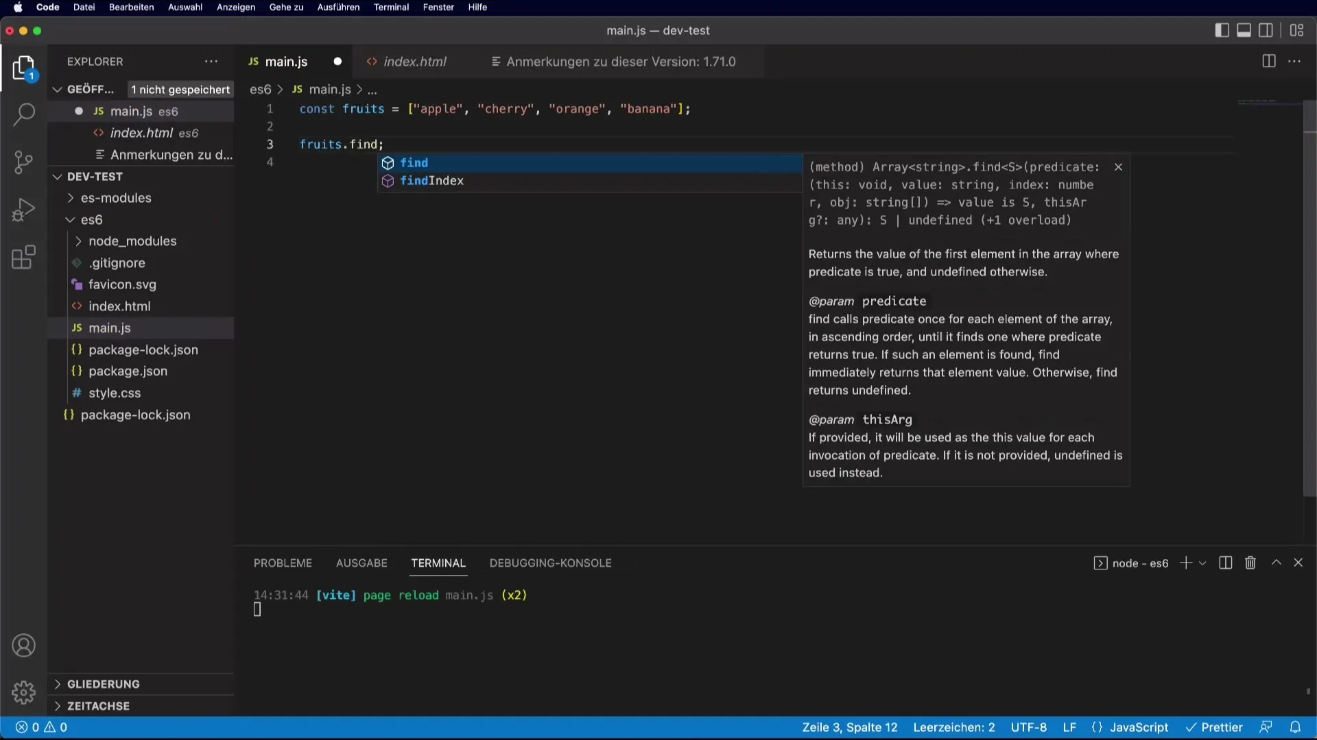 Χρήσιμες συναρτήσεις Array στη JavaScript χρησιμοποιούν
