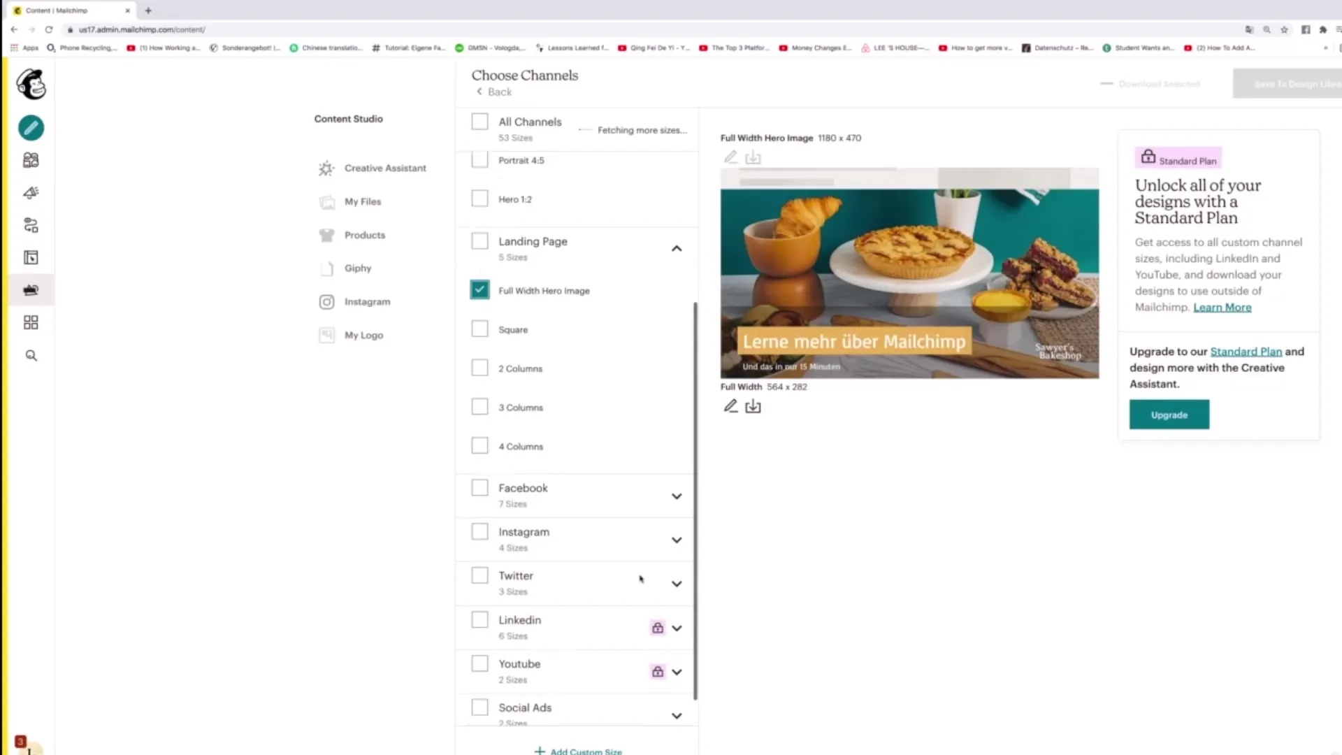 Efektywnie edytować Content w Mailchimp Content Studio
