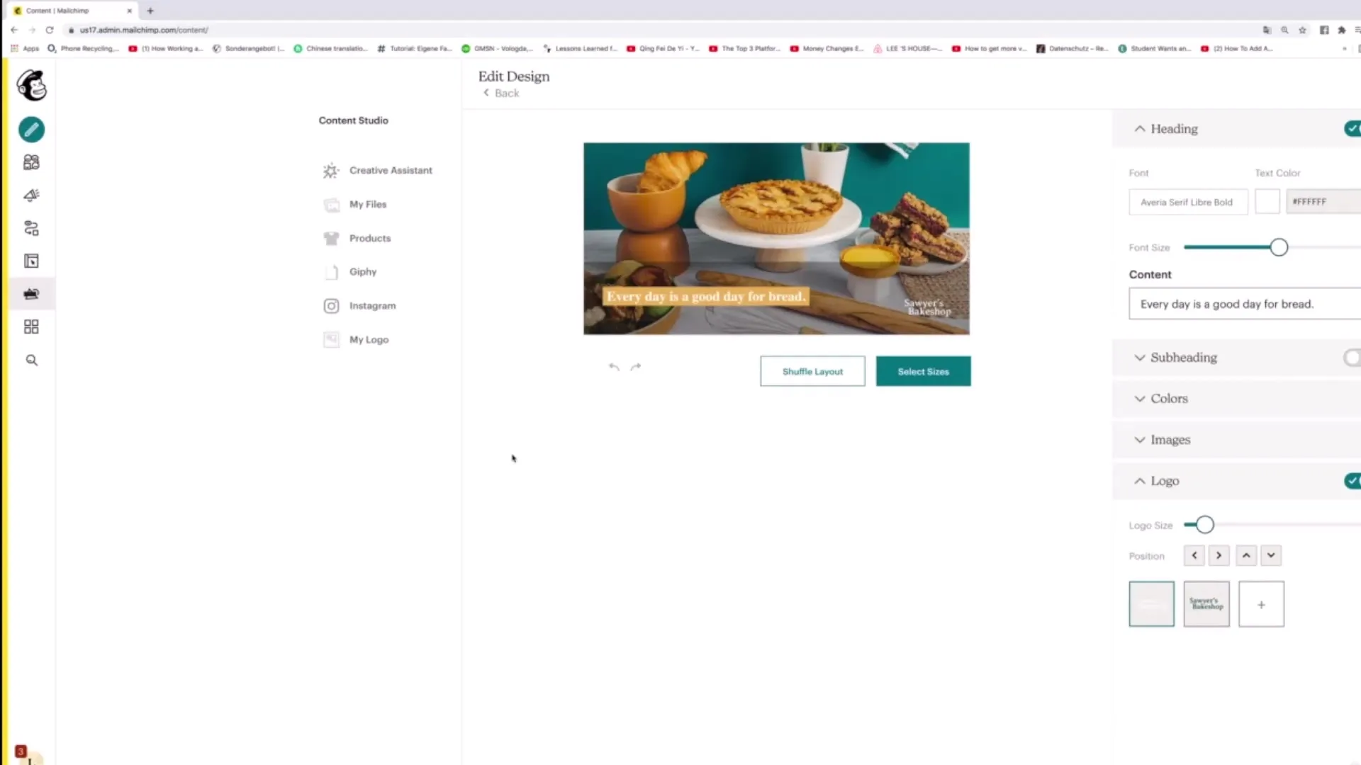 Efektywnie edytować Content w Mailchimp Content Studio