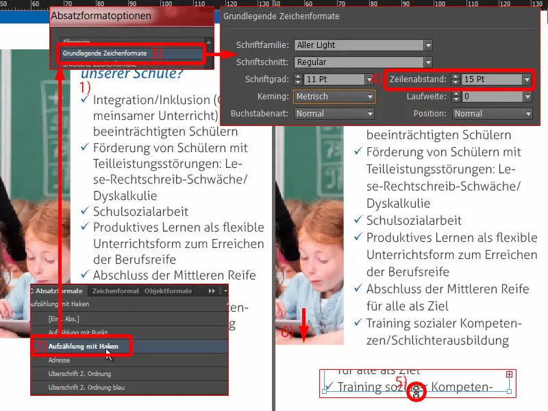 Zaprojektuj i wydrukuj folder składany w formacie DIN A5 - pionowy, o 4 stronach - Część 2.
