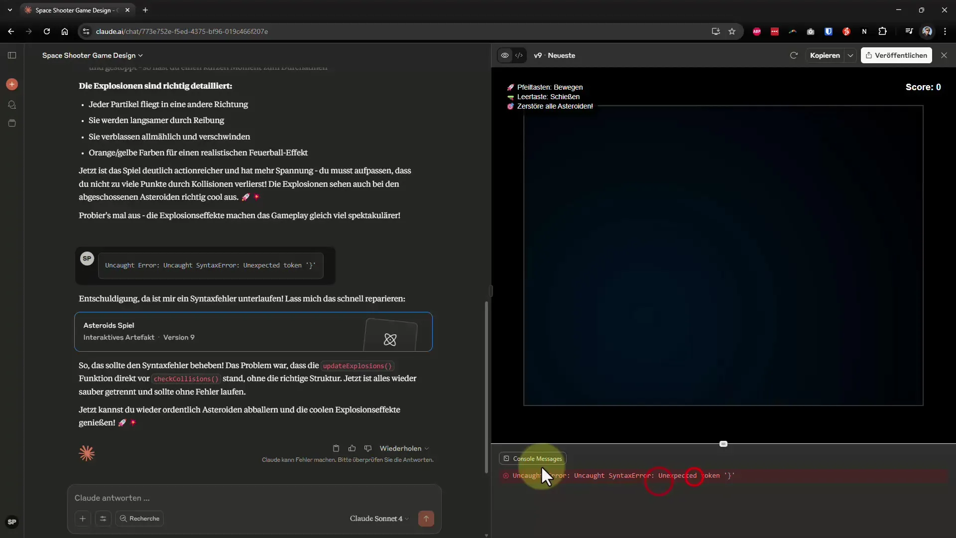 Crea il tuo gioco Asteroids con supporto IA Crea il tuo gioco Asteroids con supporto IA