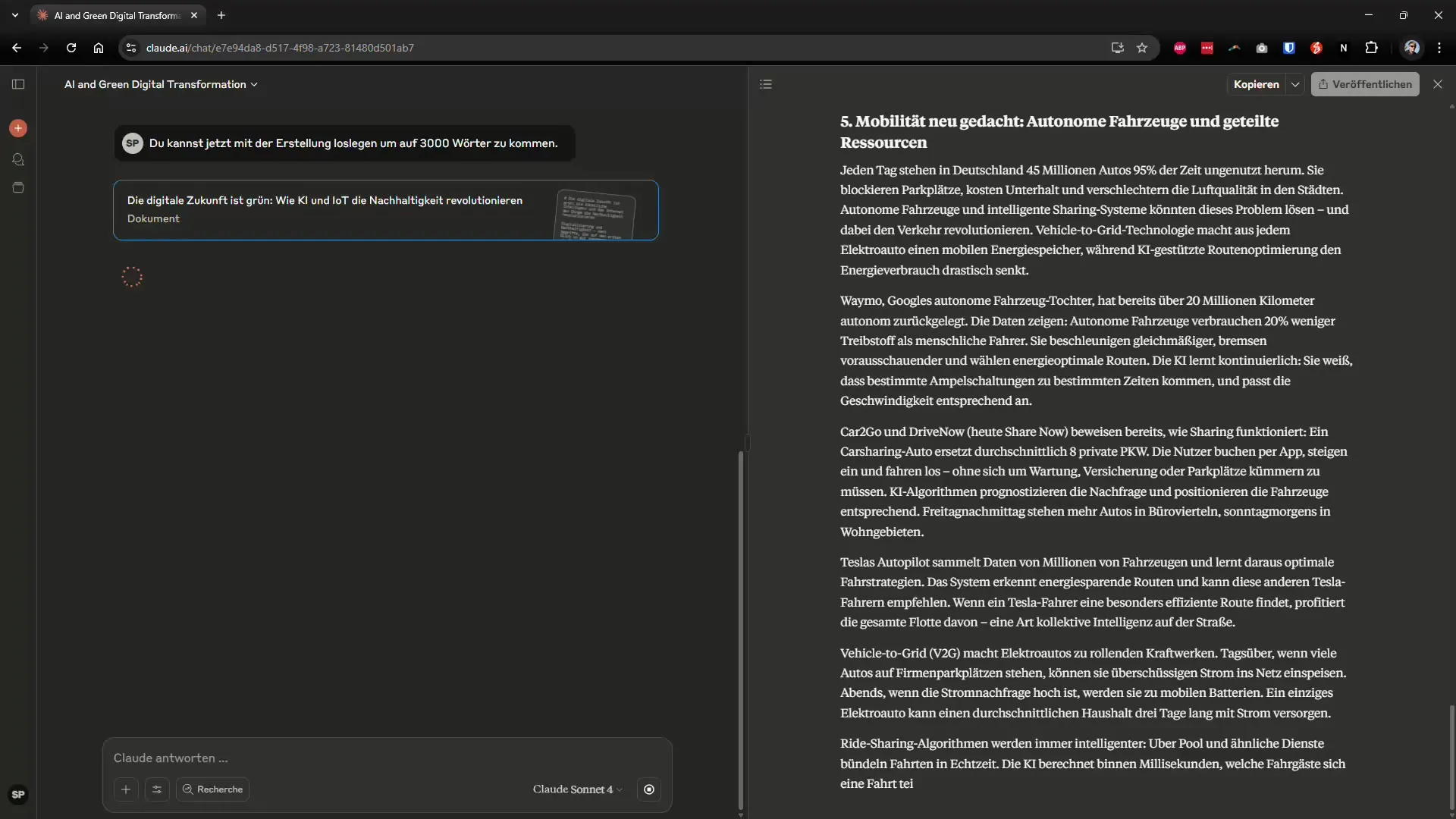 Scrivere articoli epici con Claude AI di oltre 3000 parole Scrivere articoli epici con Claude AI di oltre 3000 parole