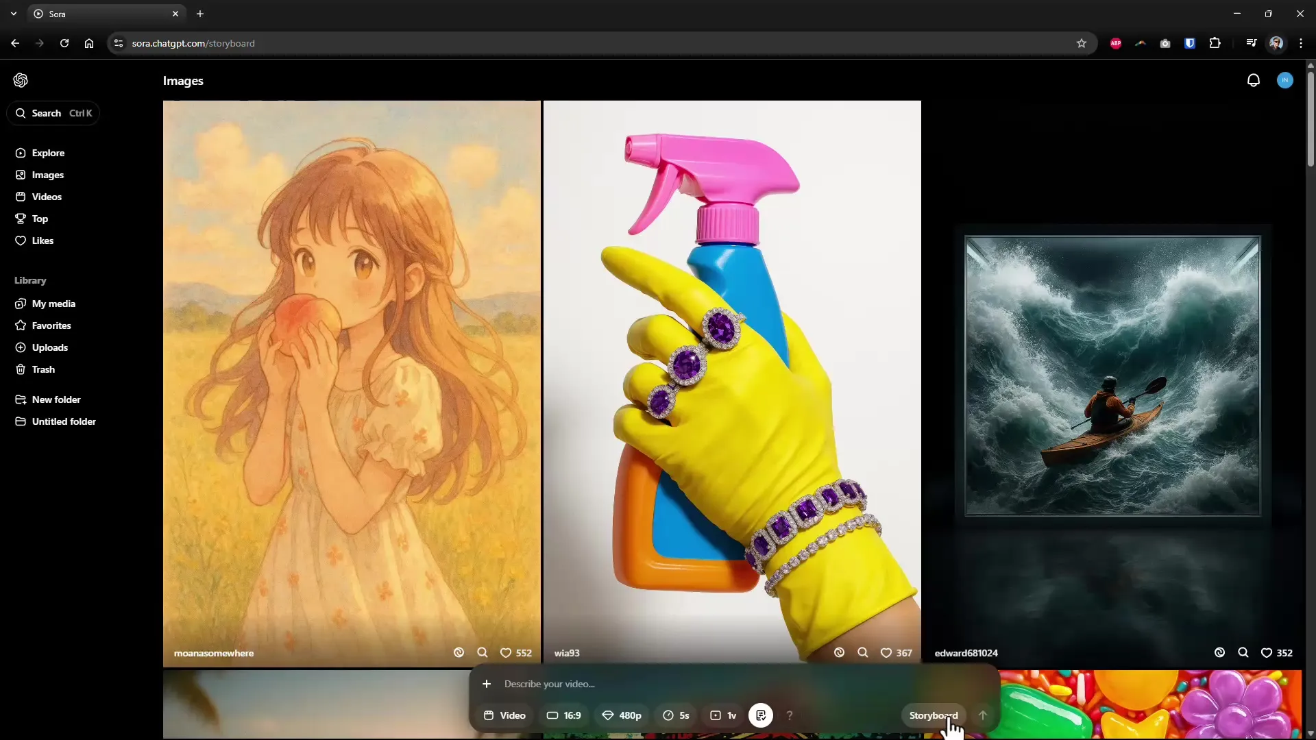 Create creative stories with the Sora storyboard Create creative stories with the Sora storyboard