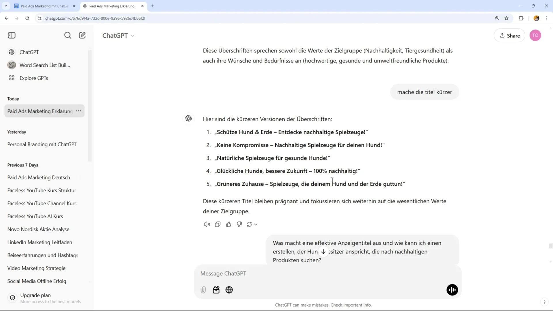 Effektive Erstellung von Headlines für Facebook und Google Ads Effektive Erstellung von Headlines für Facebook und Google Ads