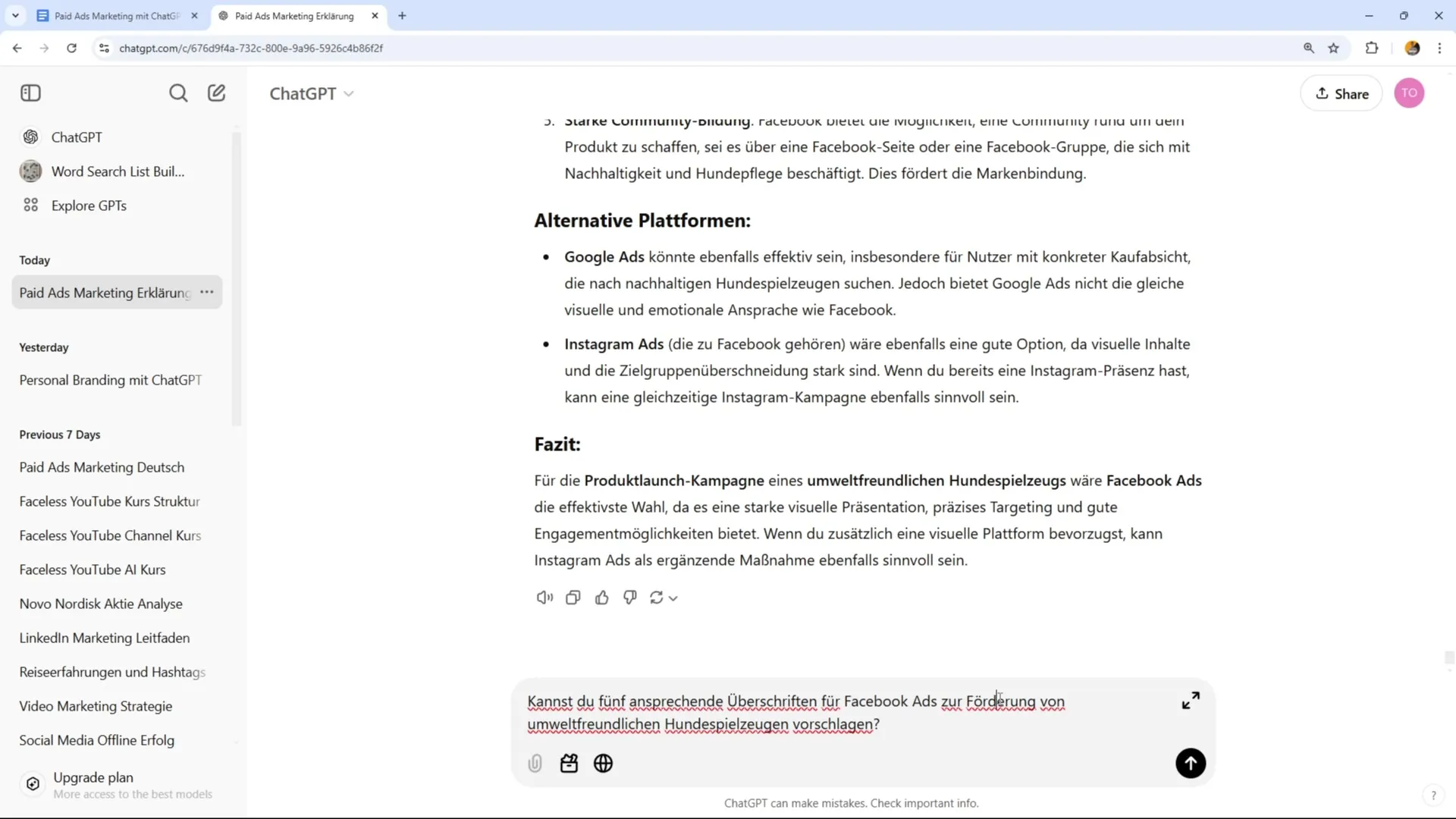 Effektive Erstellung von Headlines für Facebook und Google Ads Effektive Erstellung von Headlines für Facebook und Google Ads
