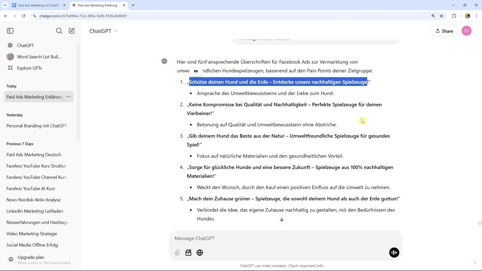 Effektive Erstellung von Headlines für Facebook und Google Ads Effektive Erstellung von Headlines für Facebook und Google Ads