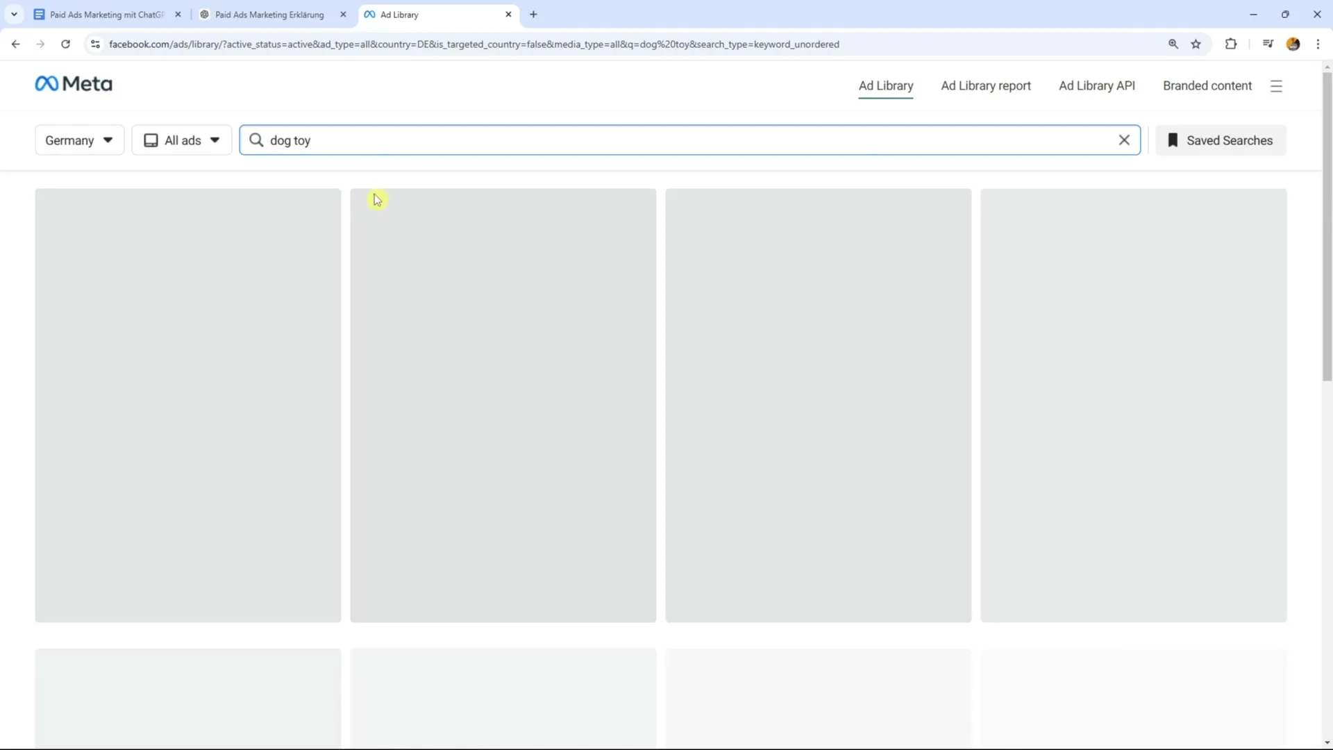 Inspiration finden mit der Facebook Ads Library Inspiration finden mit der Facebook Ads Library