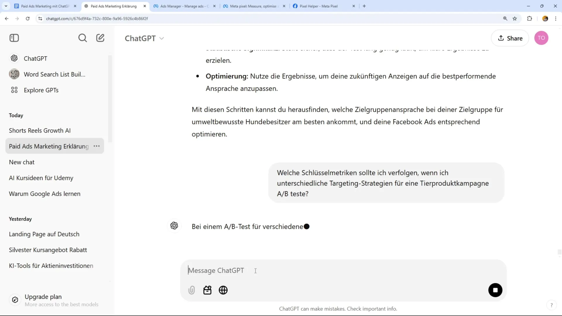A/B-Testing für Zielgruppen und Anzeigen im Detail A/B-Testing für Zielgruppen und Anzeigen im Detail