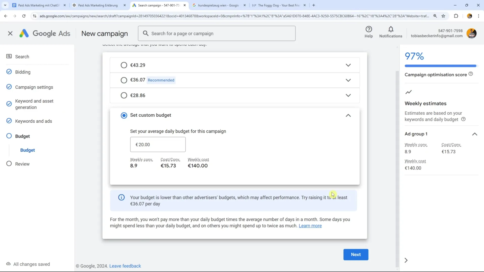 Effizient Google Ads gestalten – Optimierung von Texten und Bildern Effizient Google Ads gestalten – Optimierung von Texten und Bildern