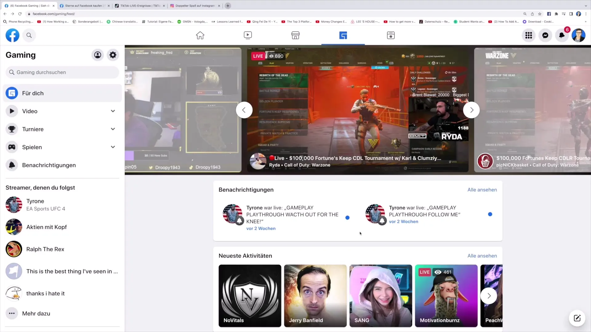 Practical guide for successful livestreaming on Facebook, TikTok, and Instagram