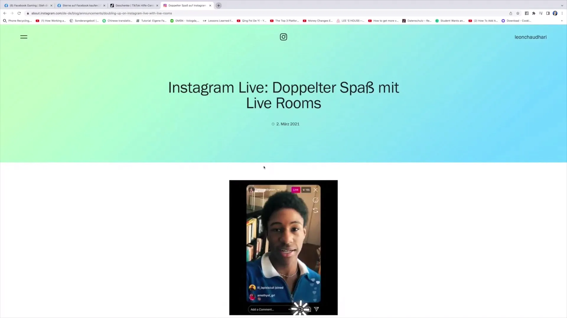 Practical guide for successful live streaming on Facebook, TikTok, and Instagram