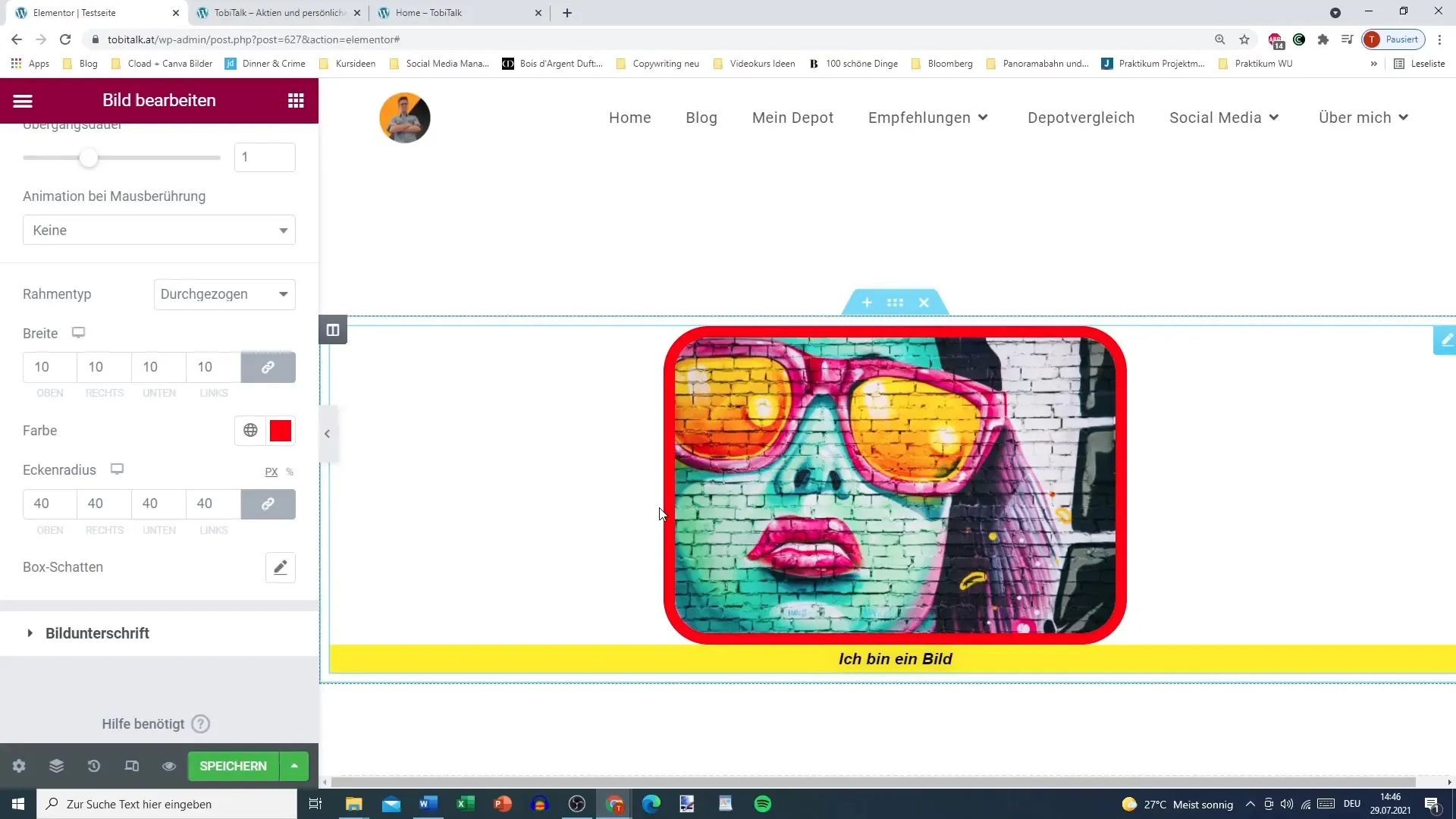 Elementor for WordPress: Inserting and Styling Images