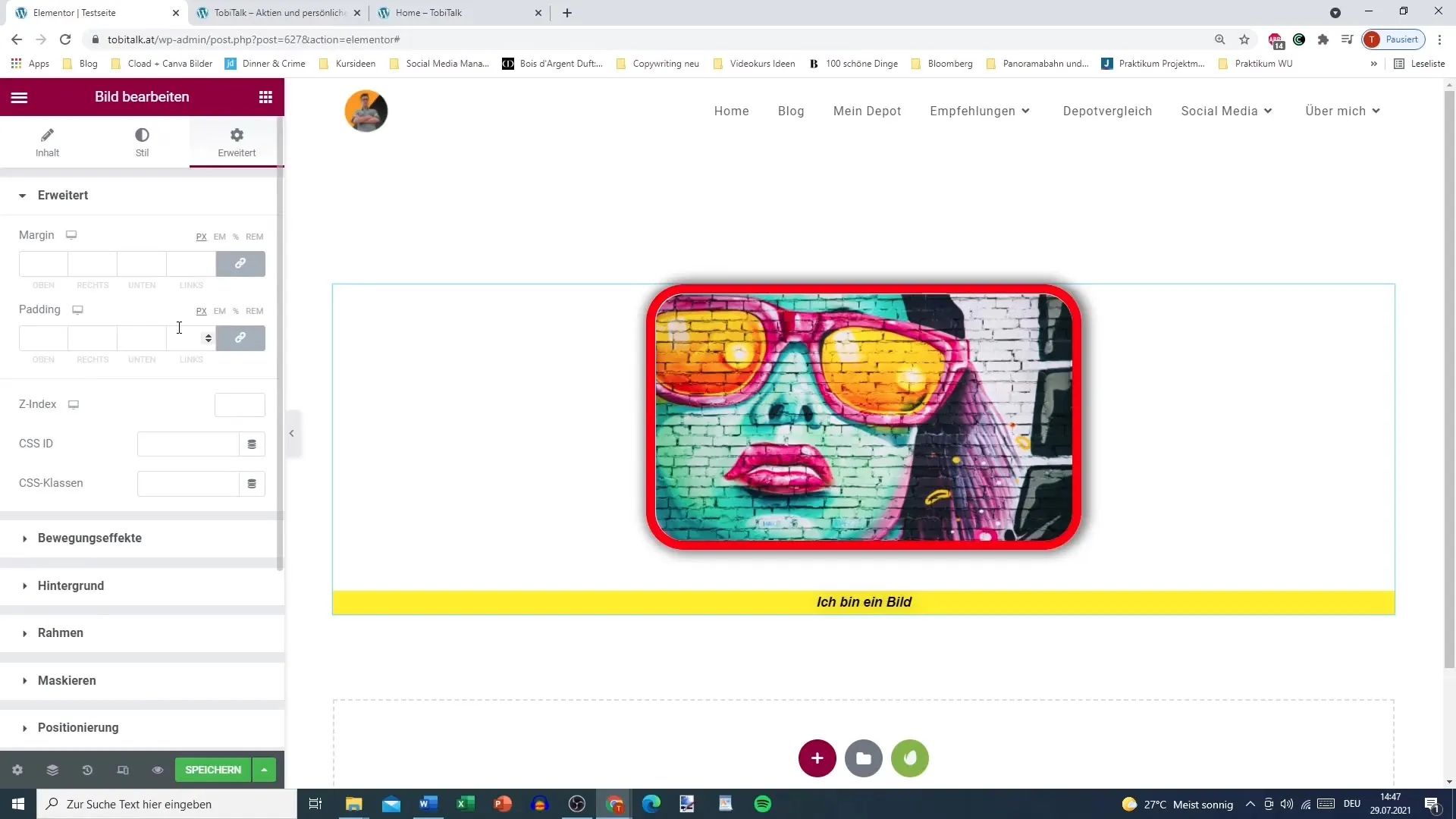 Elementor for WordPress: Inserting and Styling Images