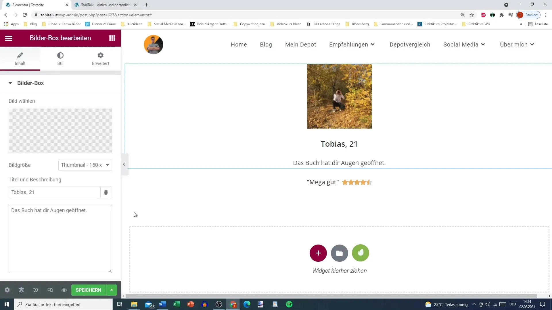 Optimal star rating in Elementor for WordPress