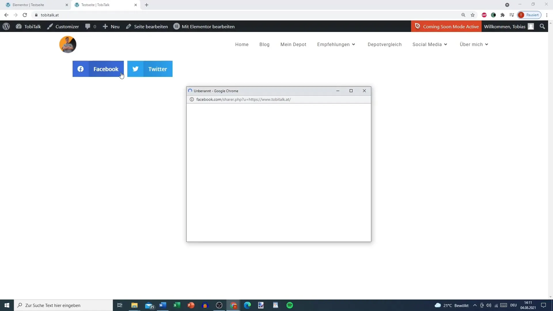 Share Button in Elementor: Simple Steps for Customization