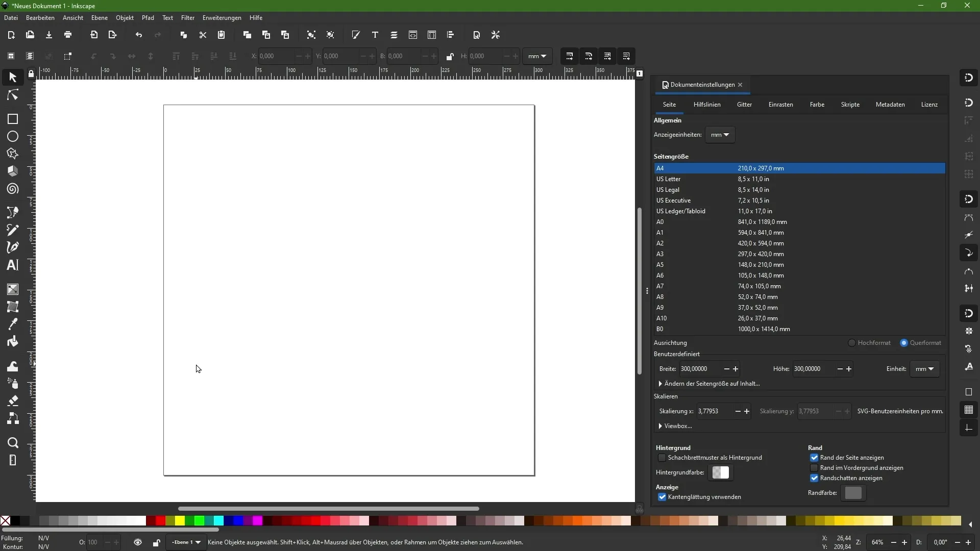 Quick Inkscape Guide: Create and Design a Document