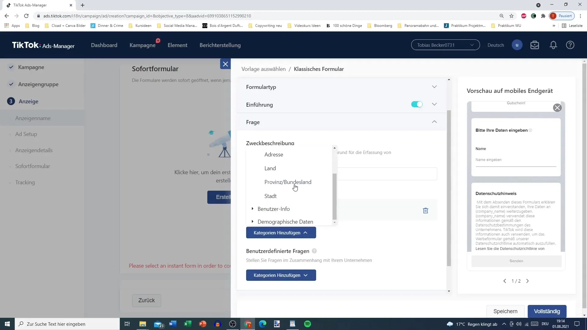 Lead generation on TikTok: How to create ads