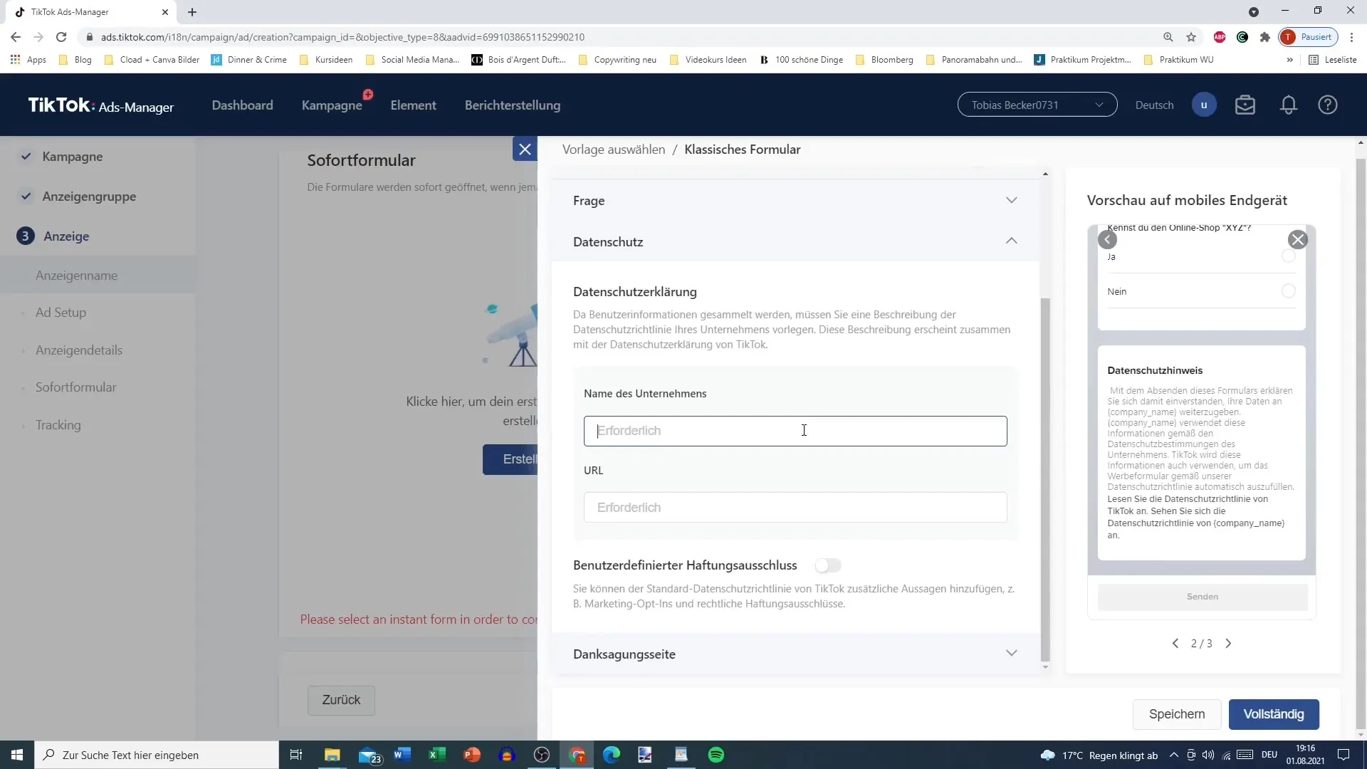 Lead generation on TikTok: How to create ads