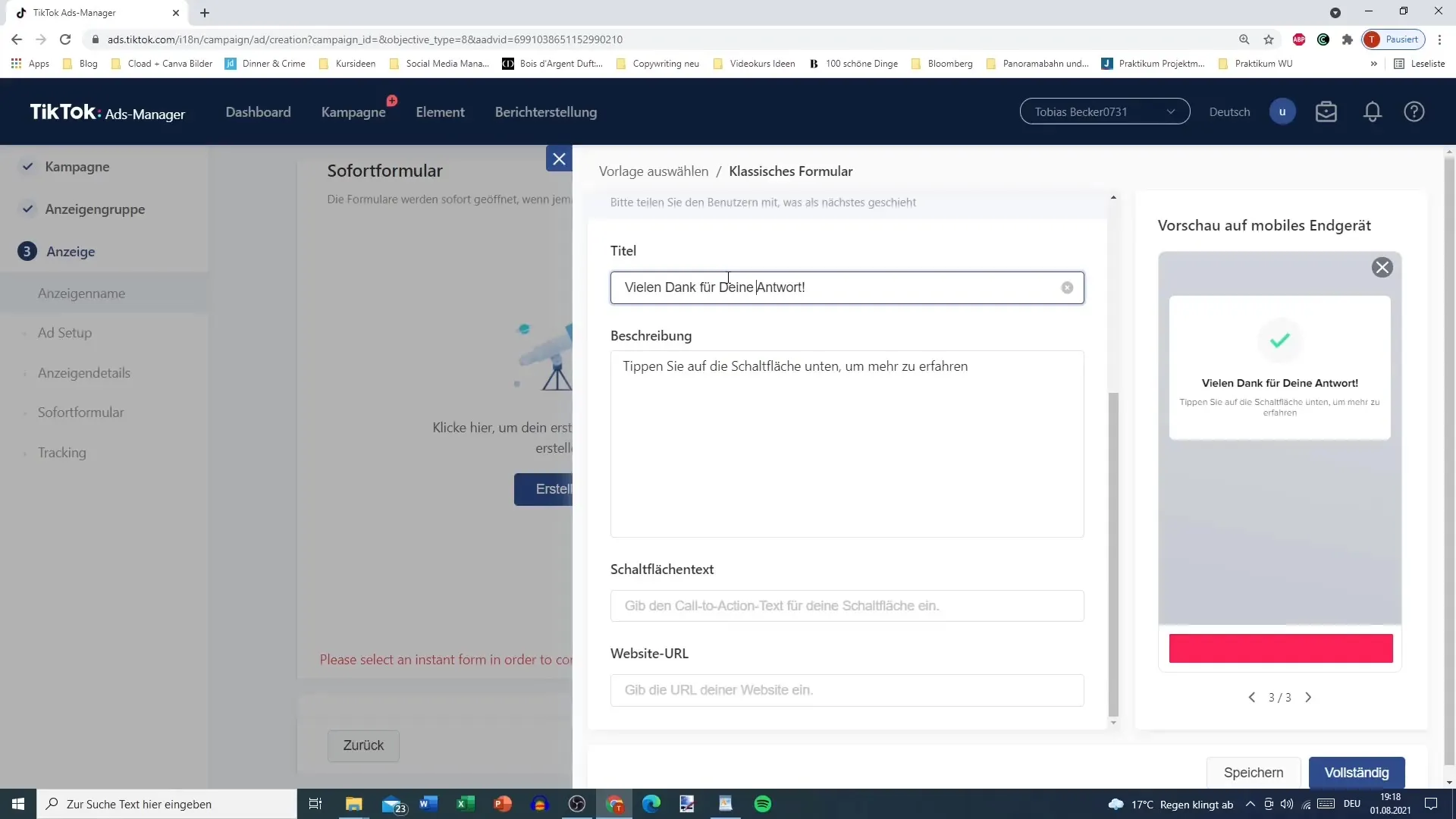 Lead generation on TikTok: How to create ads