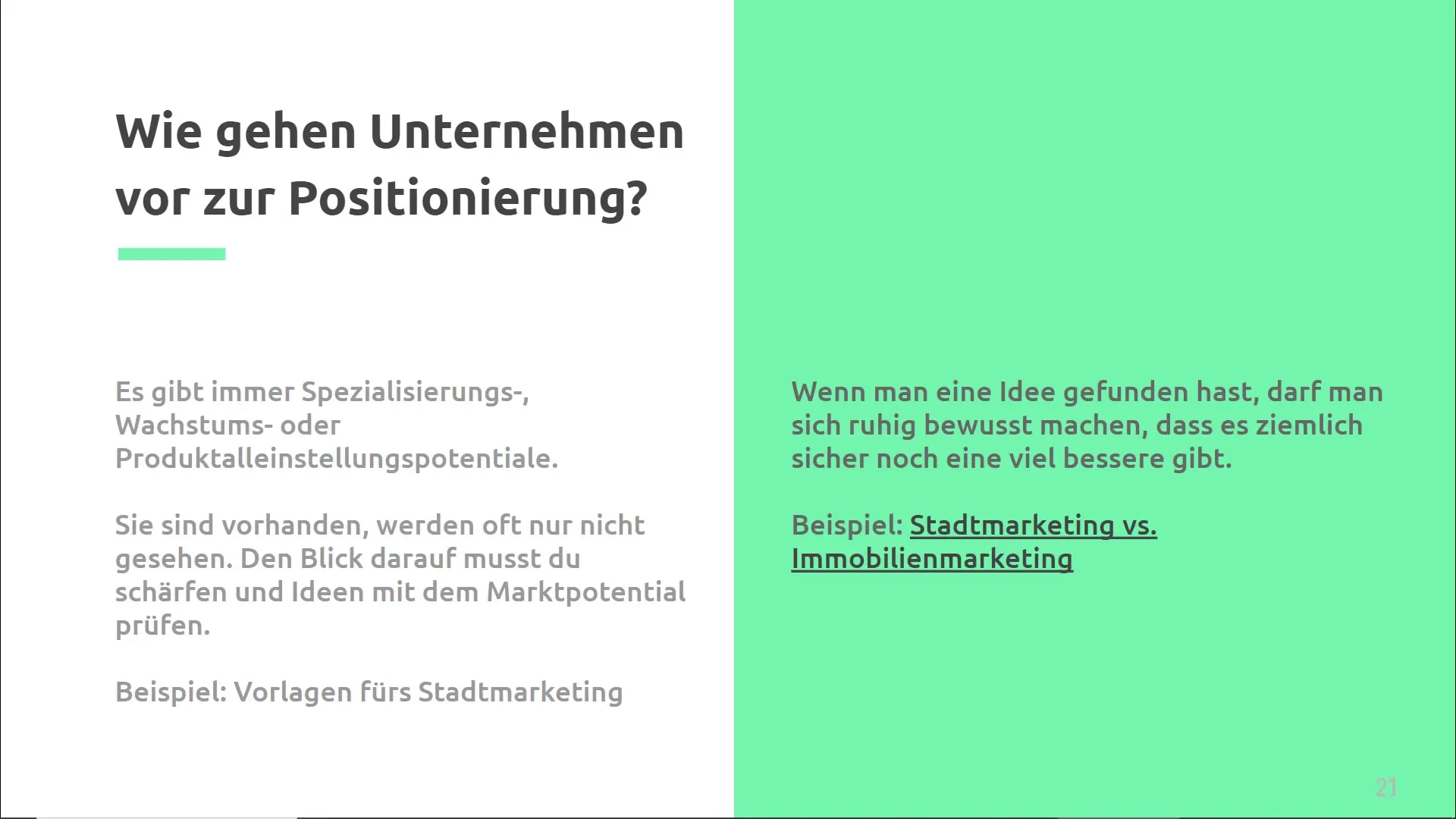 Steps for Positioning Companies and Brand Building