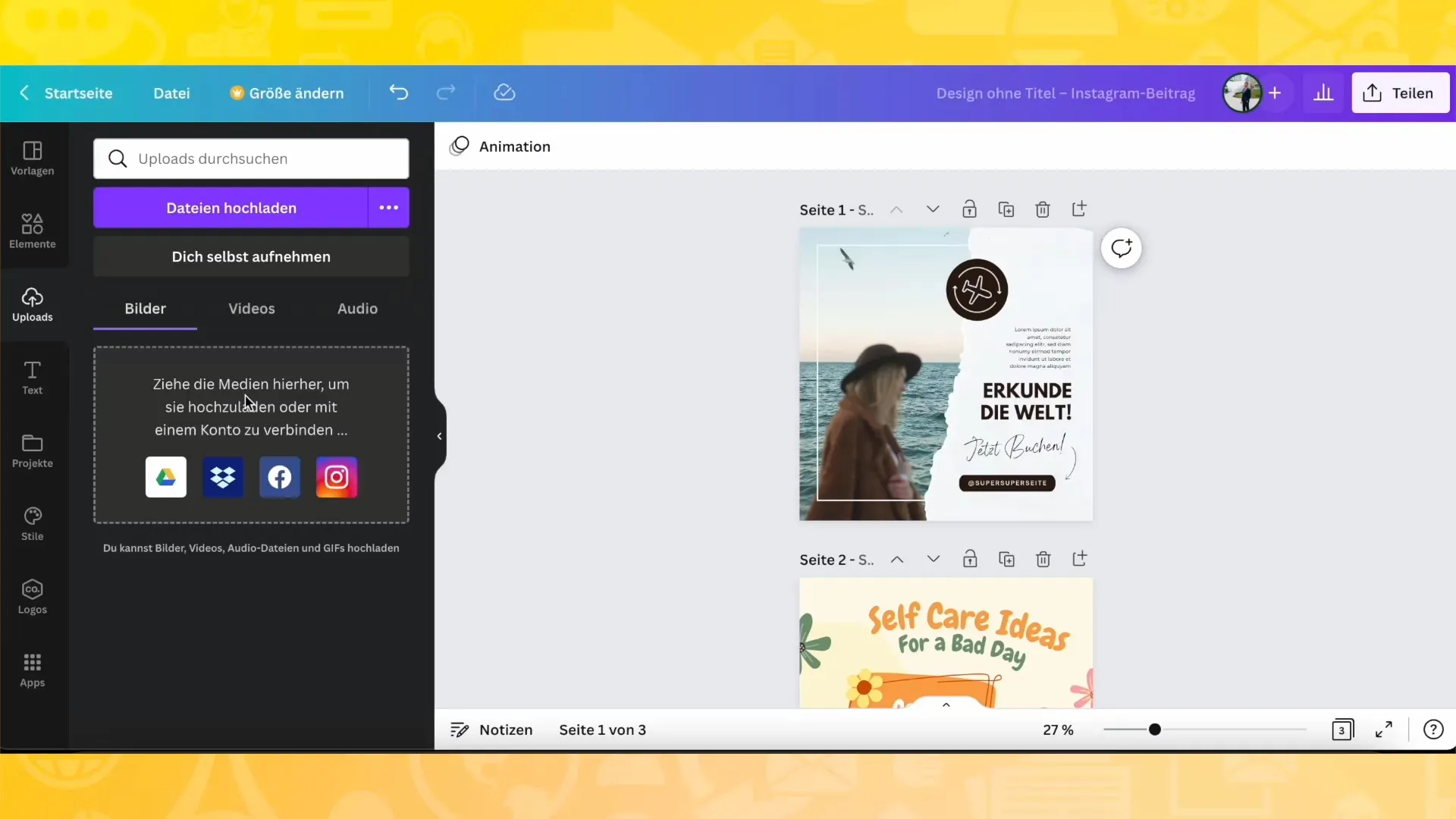 Așa creezi un design atractiv în Canva