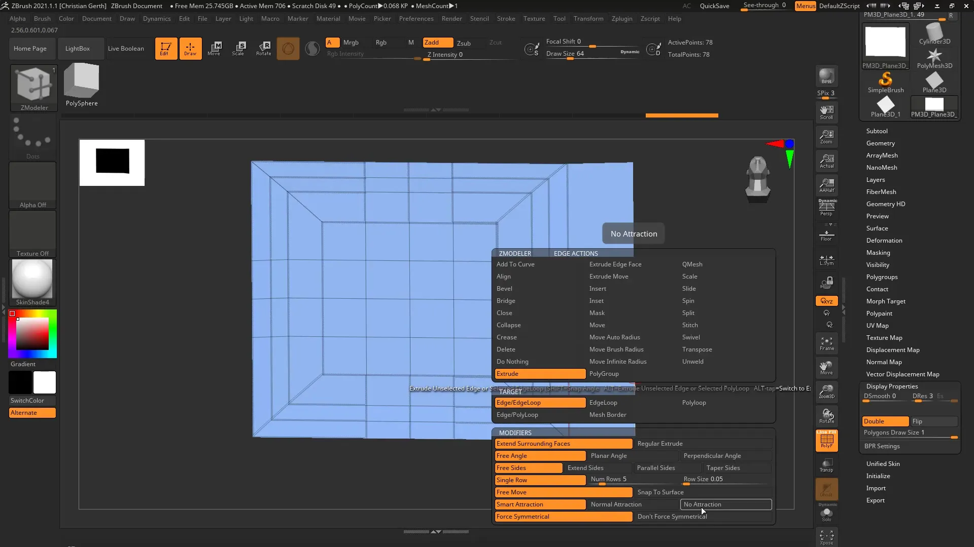 ZModeler Extrude Edge – Your Guide to Modeling ZModeler Extrude Edge – Your Guide to Modeling