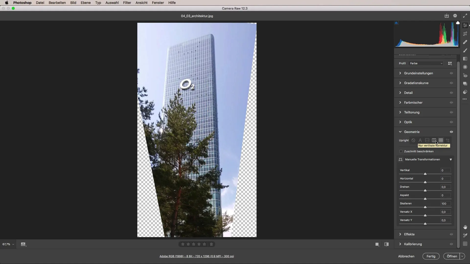 Architekturfotografie mit Camera Raw meistern