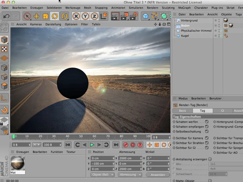 Editing e ombre del suolo