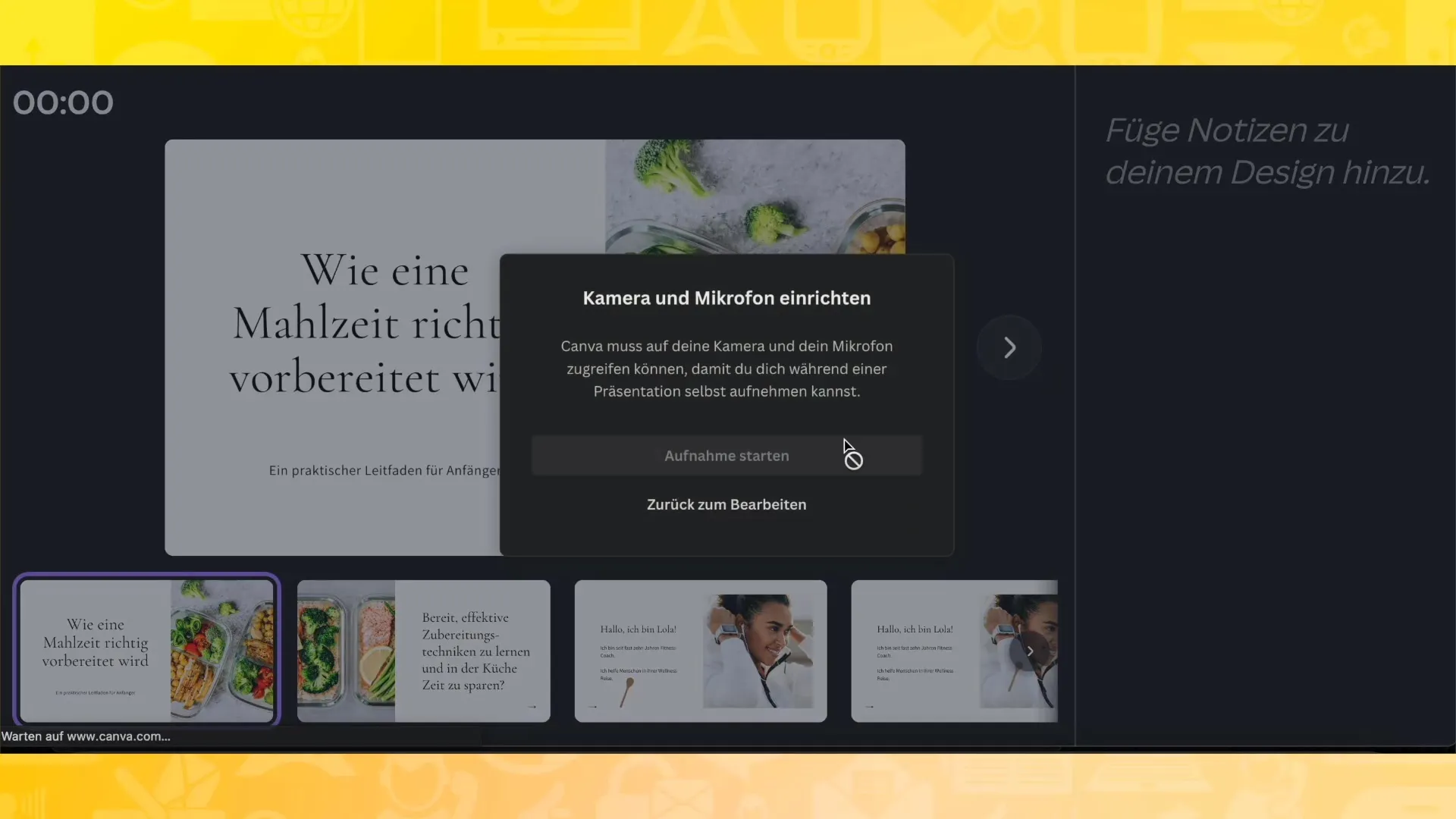 Creating Canva presentations - Step by Step