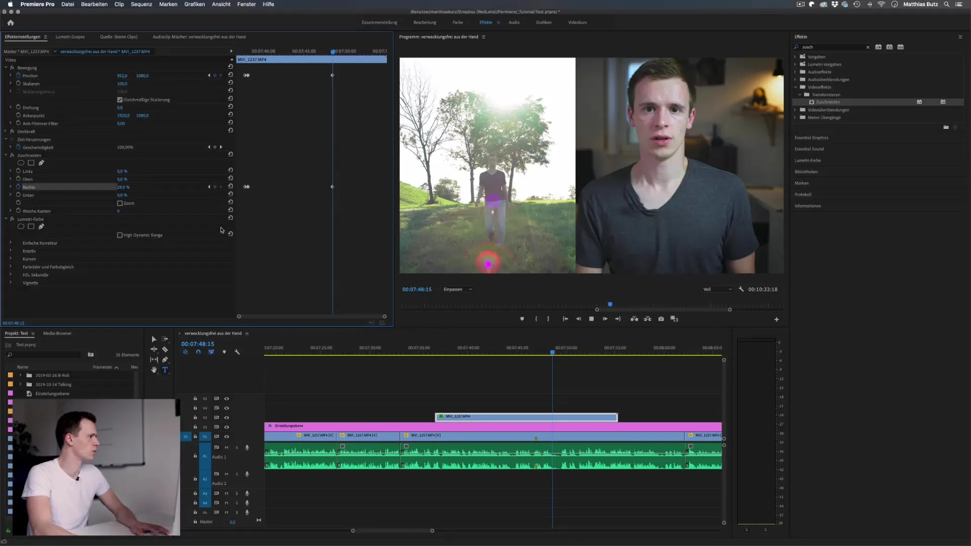 Criar efeito de Picture-in-Picture no Premiere Pro CC