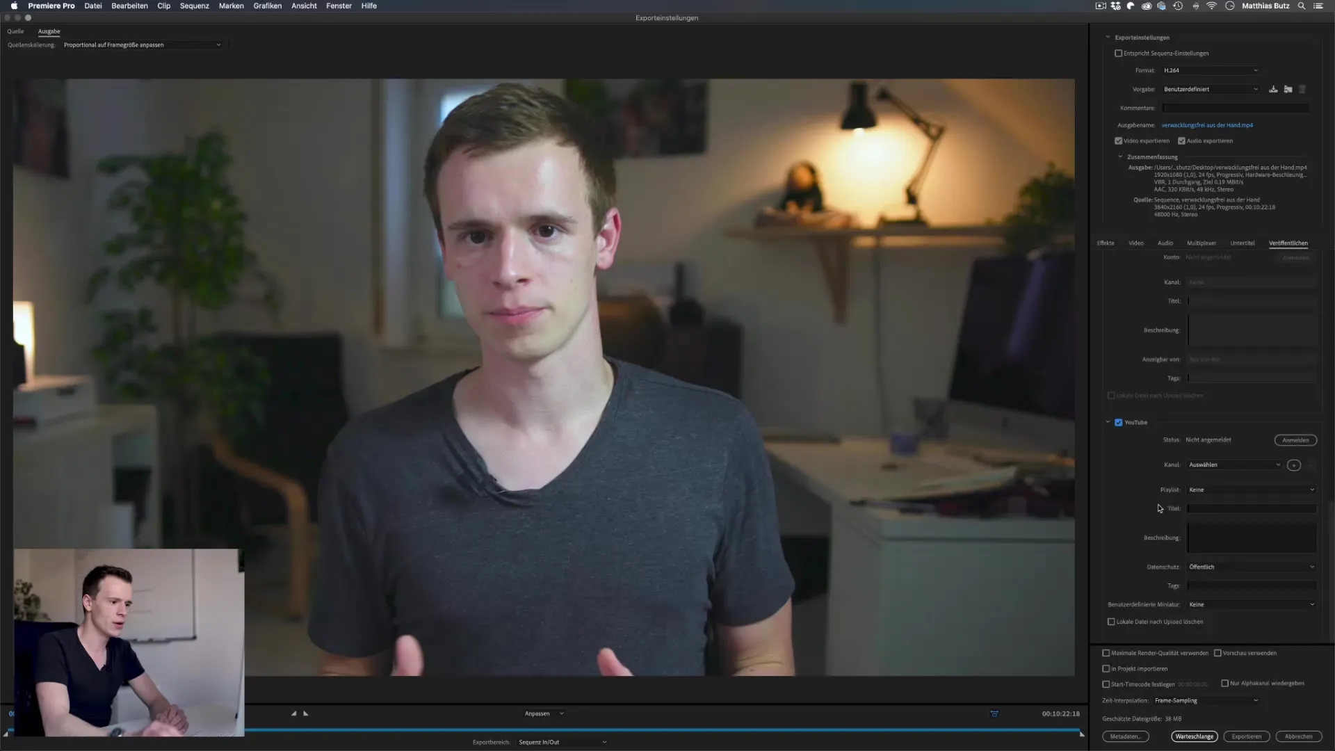 Exportar Vídeos de Forma Eficiente no Premiere Pro