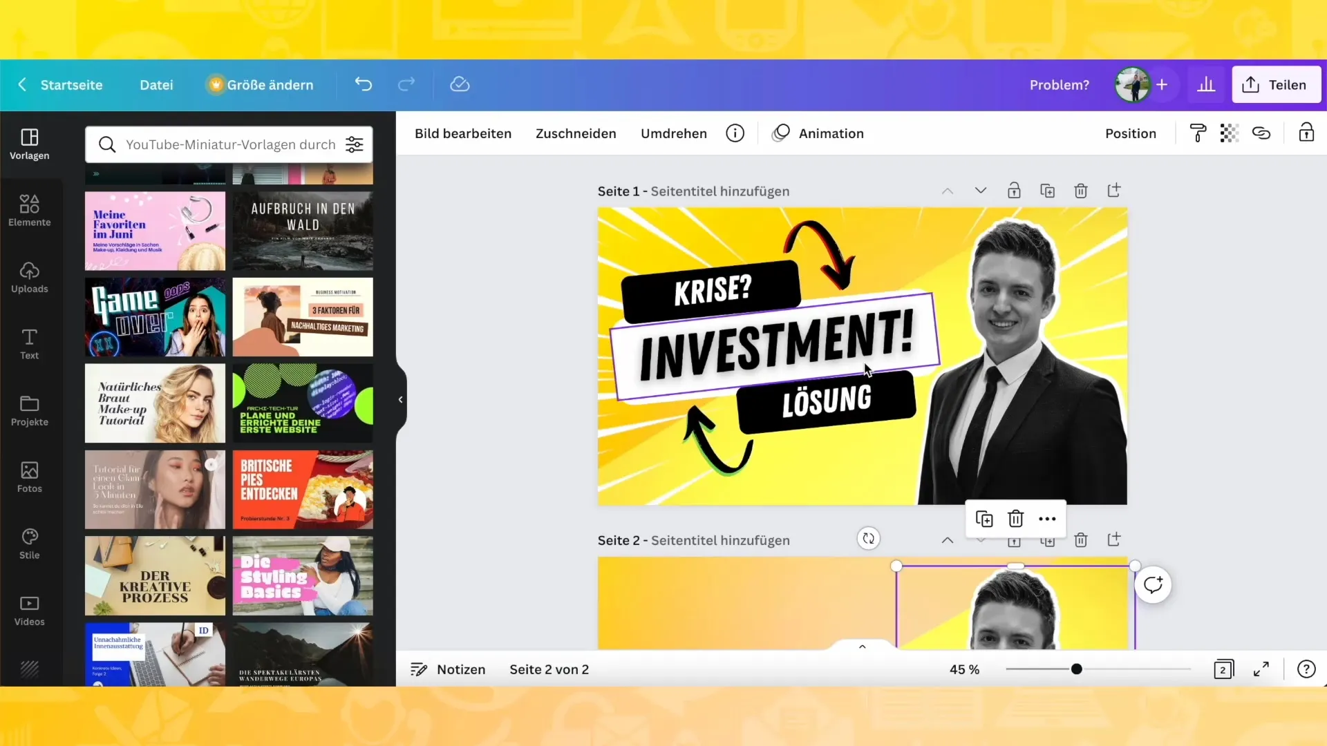 Kā ar Canva izveidot uzmanību piesaistošu YouTube sīktēlu