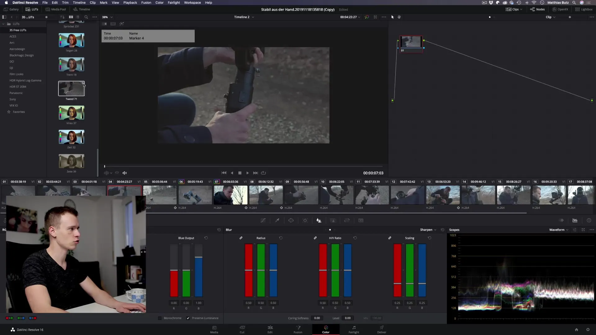 DaVinci Resolve: Etkili Video Derecelendirmesi için Stills ve LUT'lar