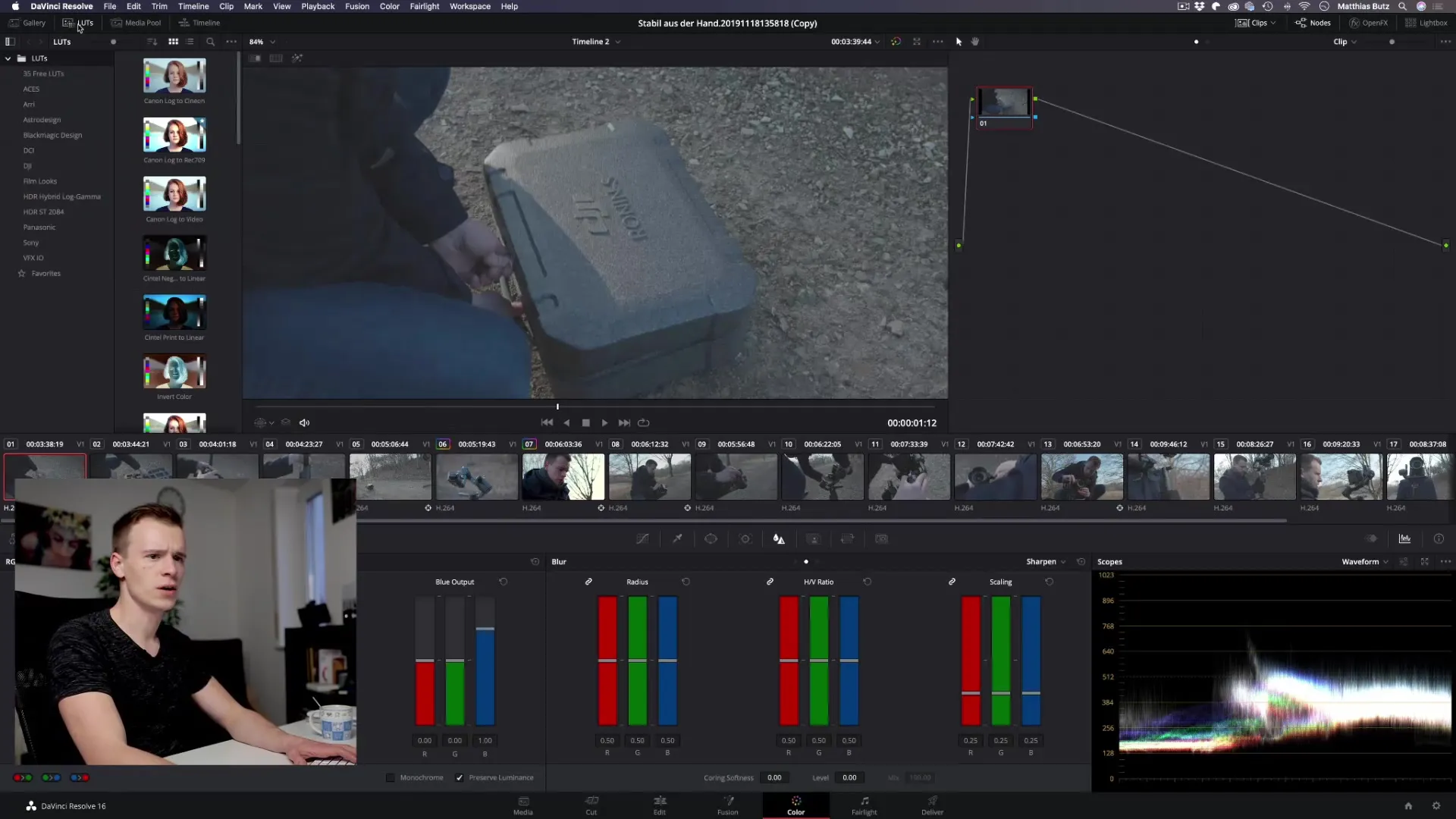DaVinci Resolve: Etkili Video Derecelendirme için Stills ve LUT'lar