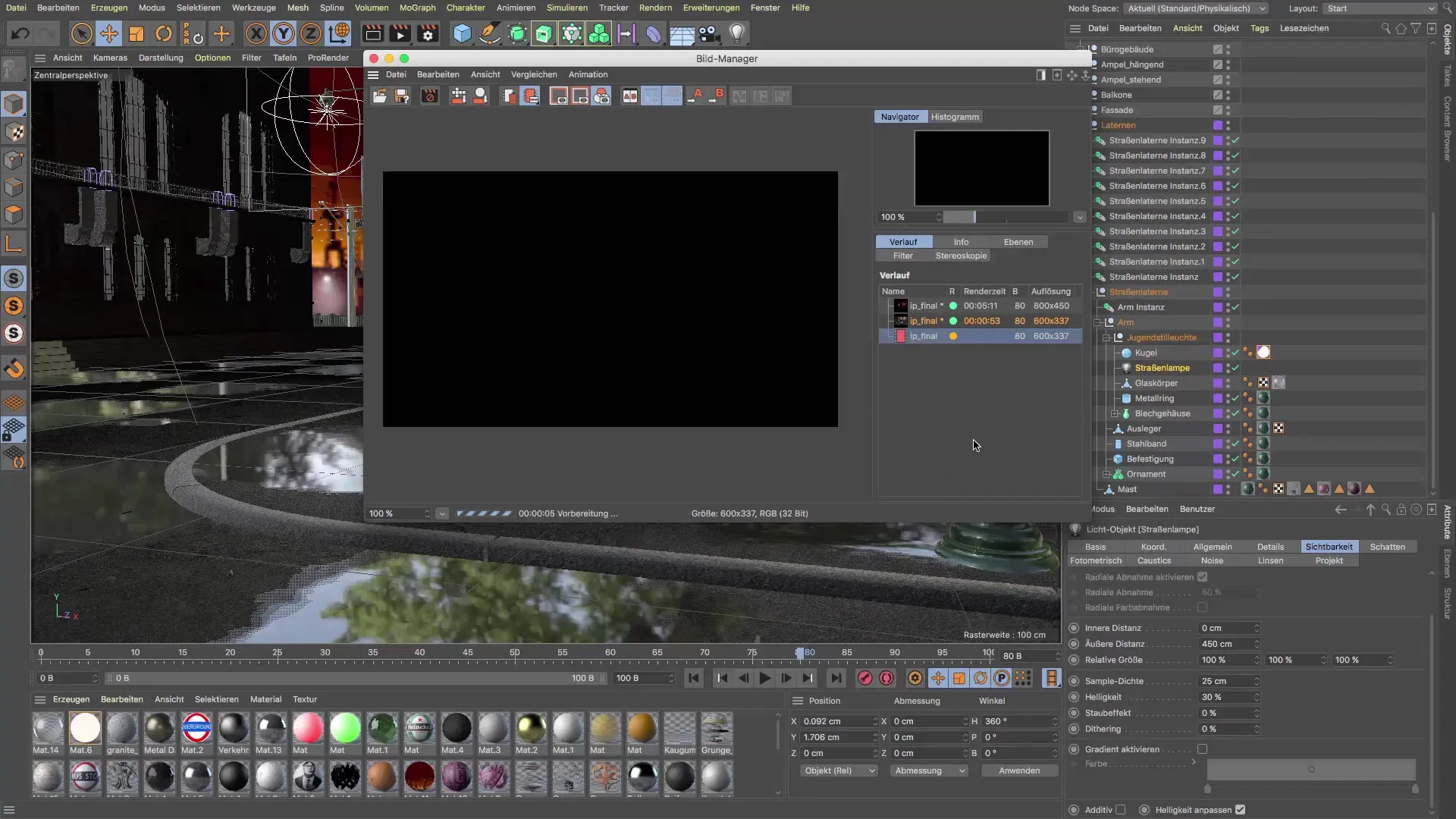 Lichtquellen realistisch einstellen - Cinema 4D Anfänger-Tutorial