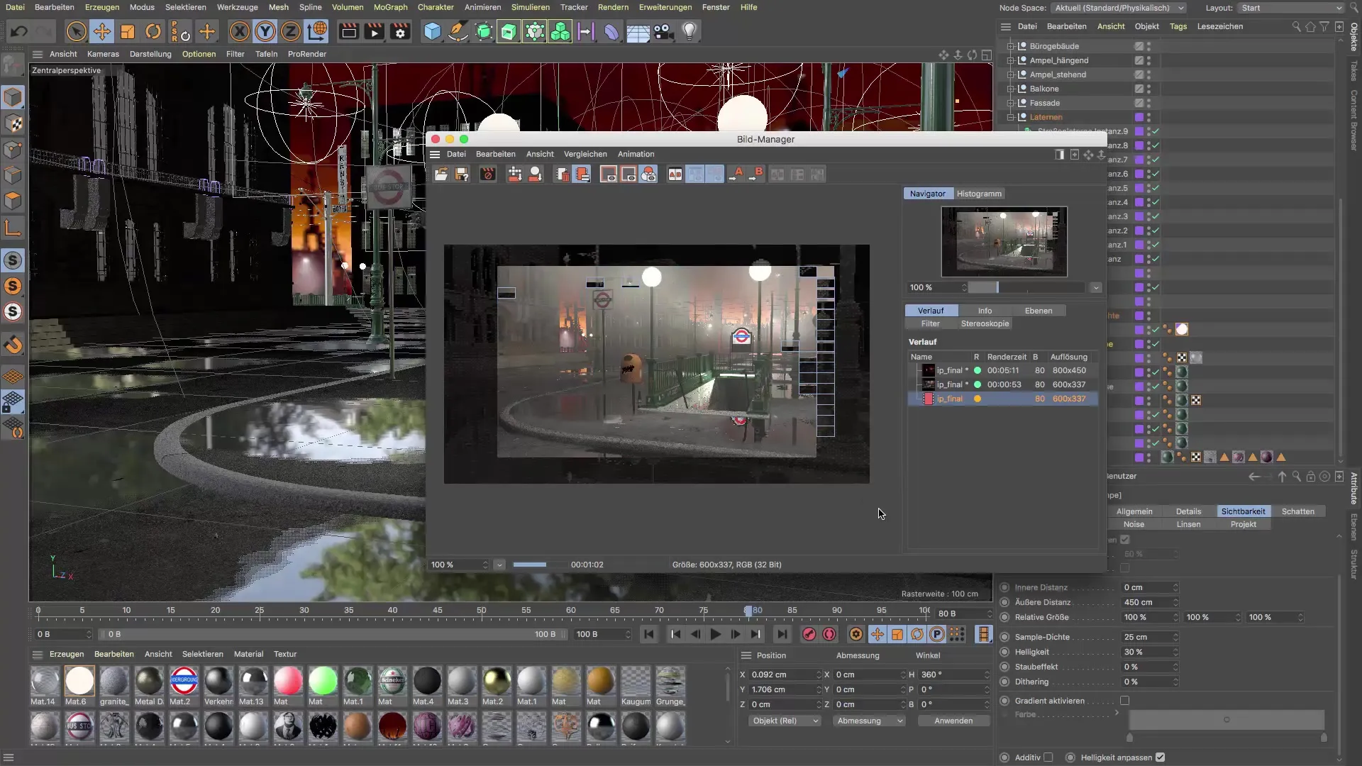 Lichtquellen realistisch einstellen - Cinema 4D Anfänger-Tutorial