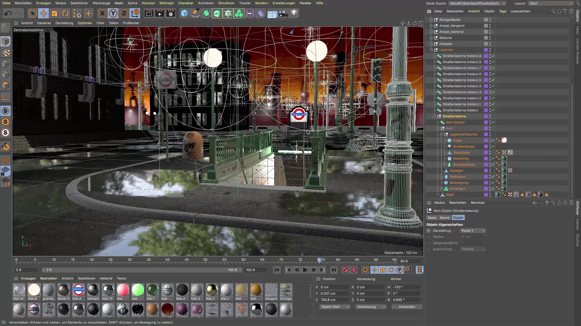 Lichtquellen realistisch einstellen - Cinema 4D Anfänger-Tutorial