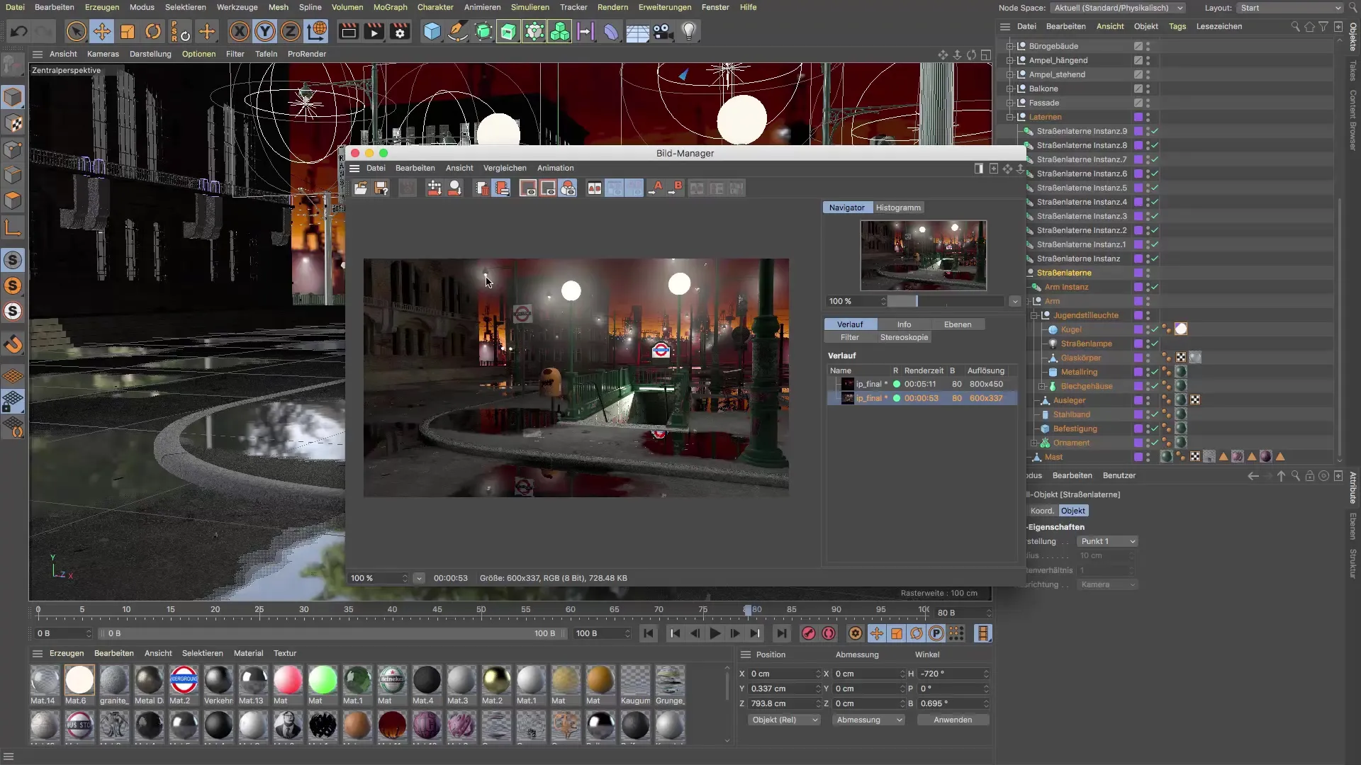Lichtquellen realistisch einstellen - Cinema 4D Anfänger-Tutorial