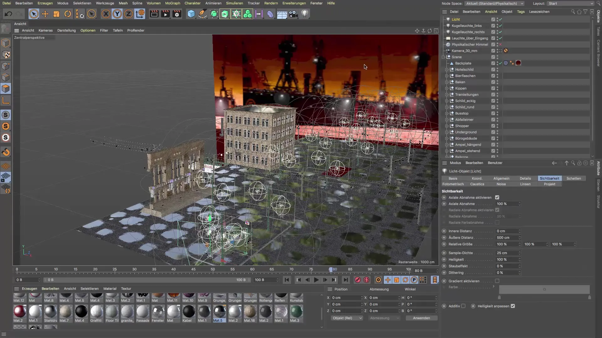 Lichtquellen im Cinema 4D effektiv einsetzen Lichtquellen im Cinema 4D effektiv einsetzen