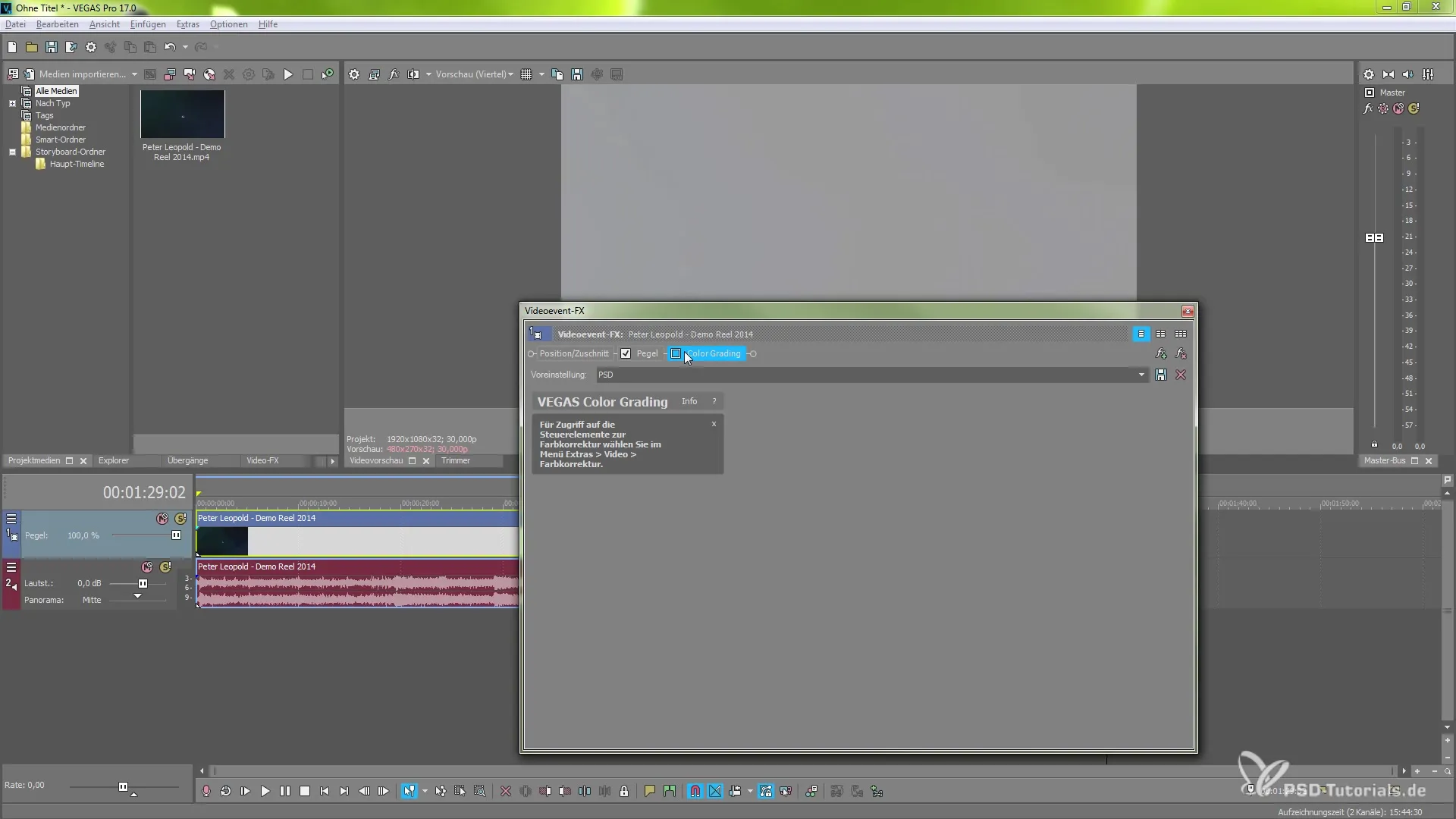 Color Grading con MAGIX VEGAS Pro 17 para videos rentables