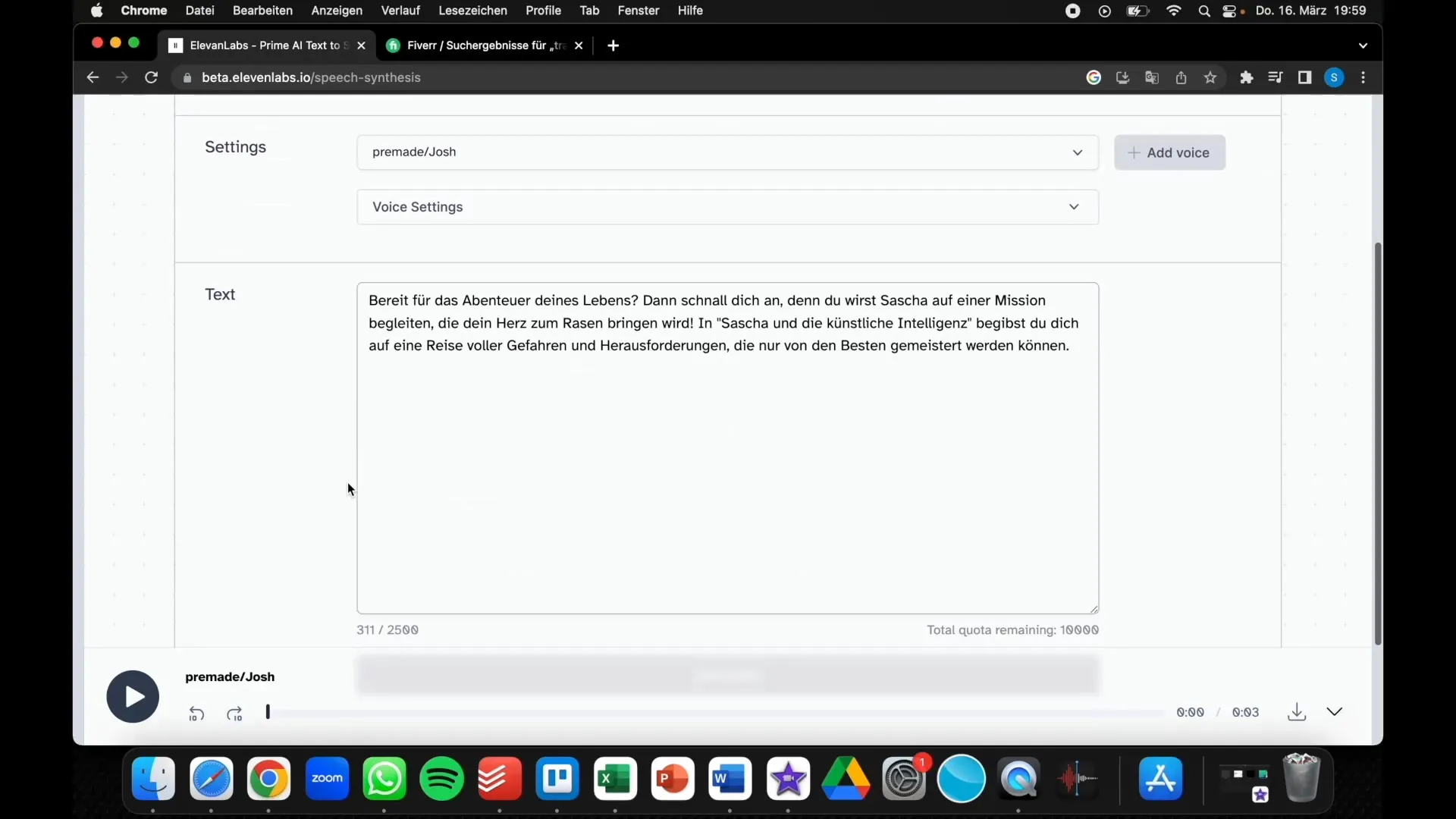 Elevenlabs로 전문적인 오디오 제작