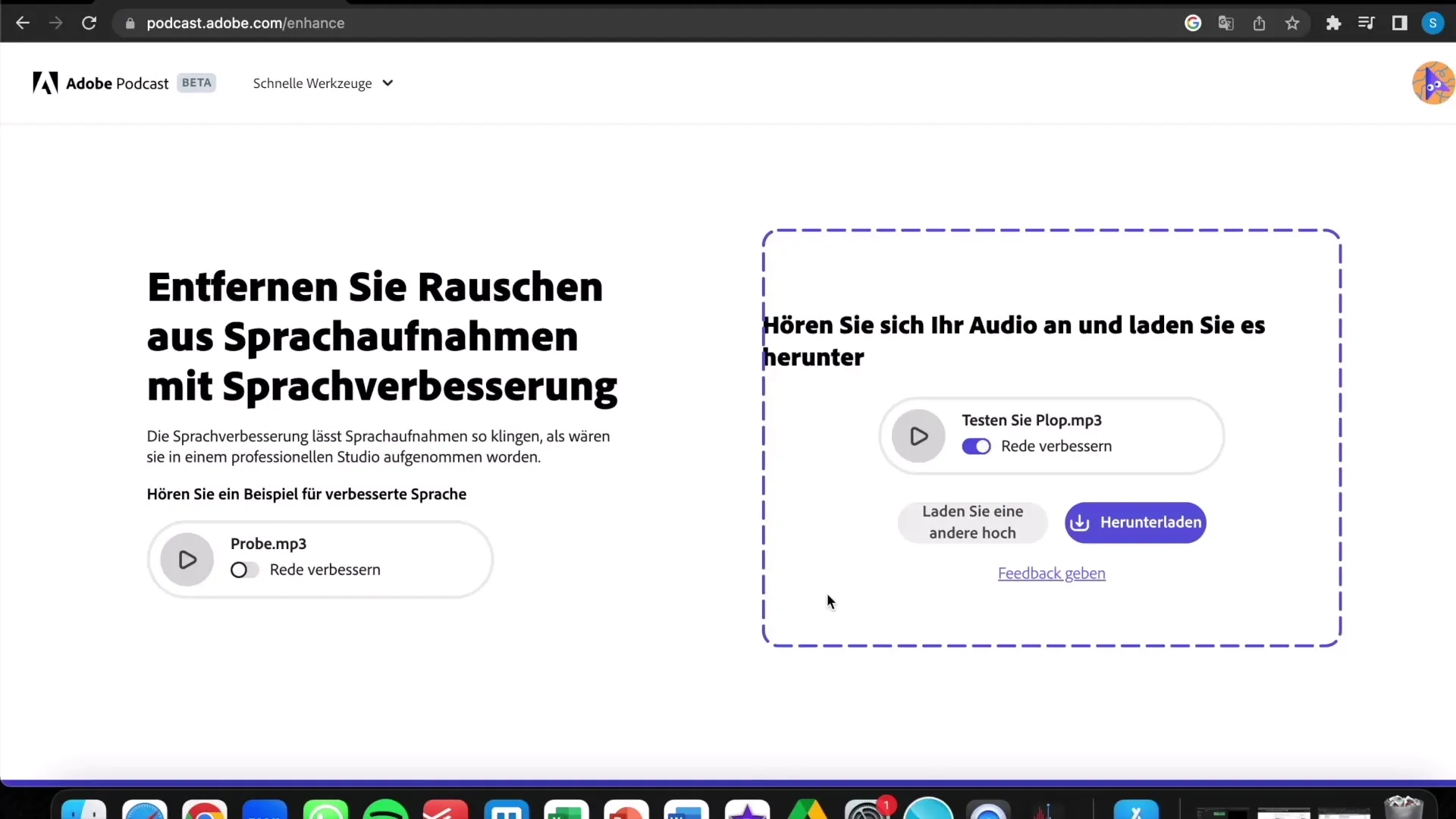 Adobe Podcast로 배경 소음을 제거하는 방법!