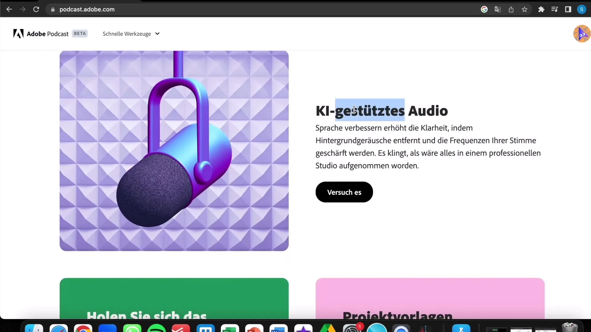 Adobe Podcast로 배경 소음을 제거하는 방법!