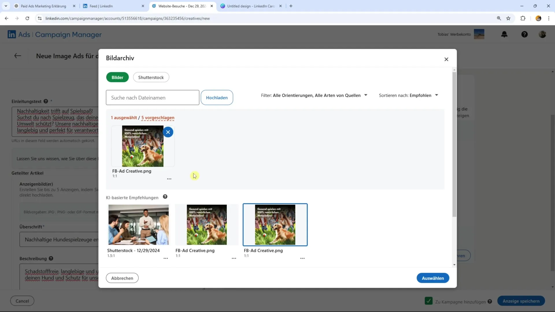 Erfolgreiche LinkedIn Ads im B2B-Bereich - So erstellst du sie