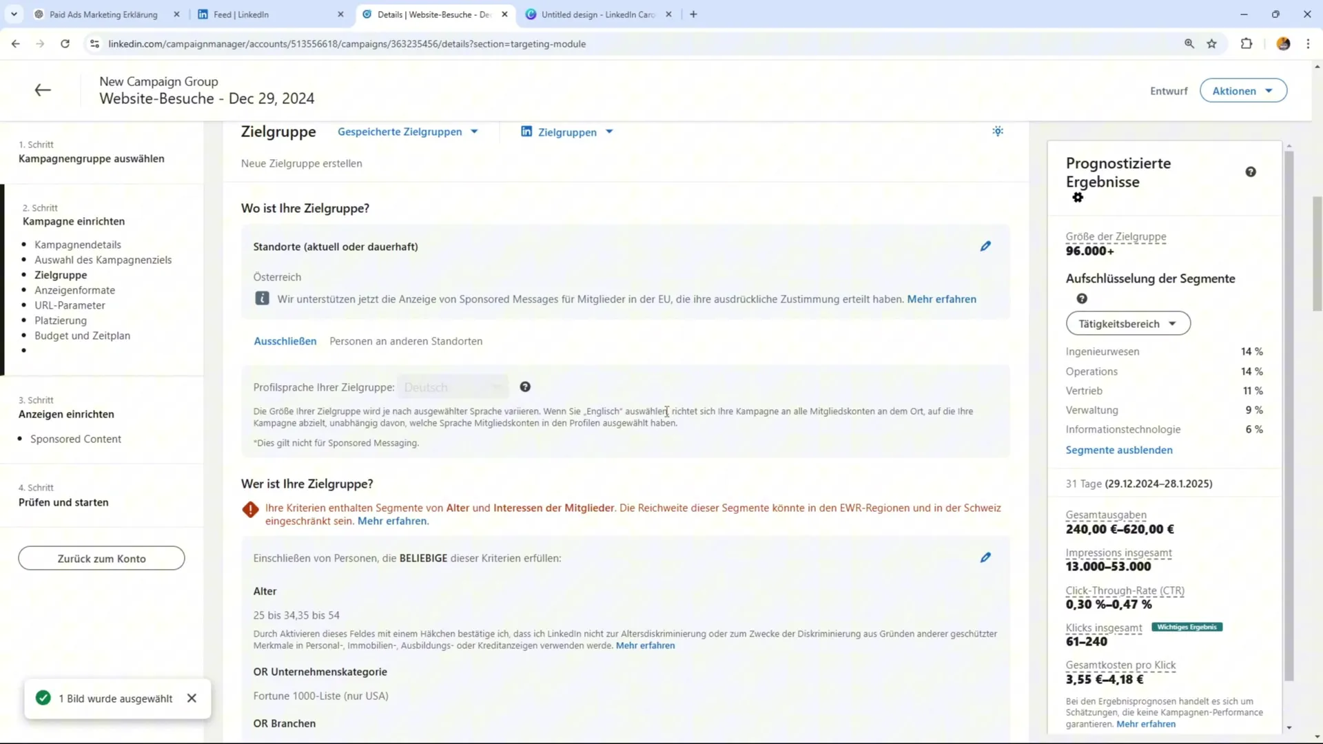 Erfolgreiche LinkedIn Ads im B2B-Bereich - So erstellst du sie