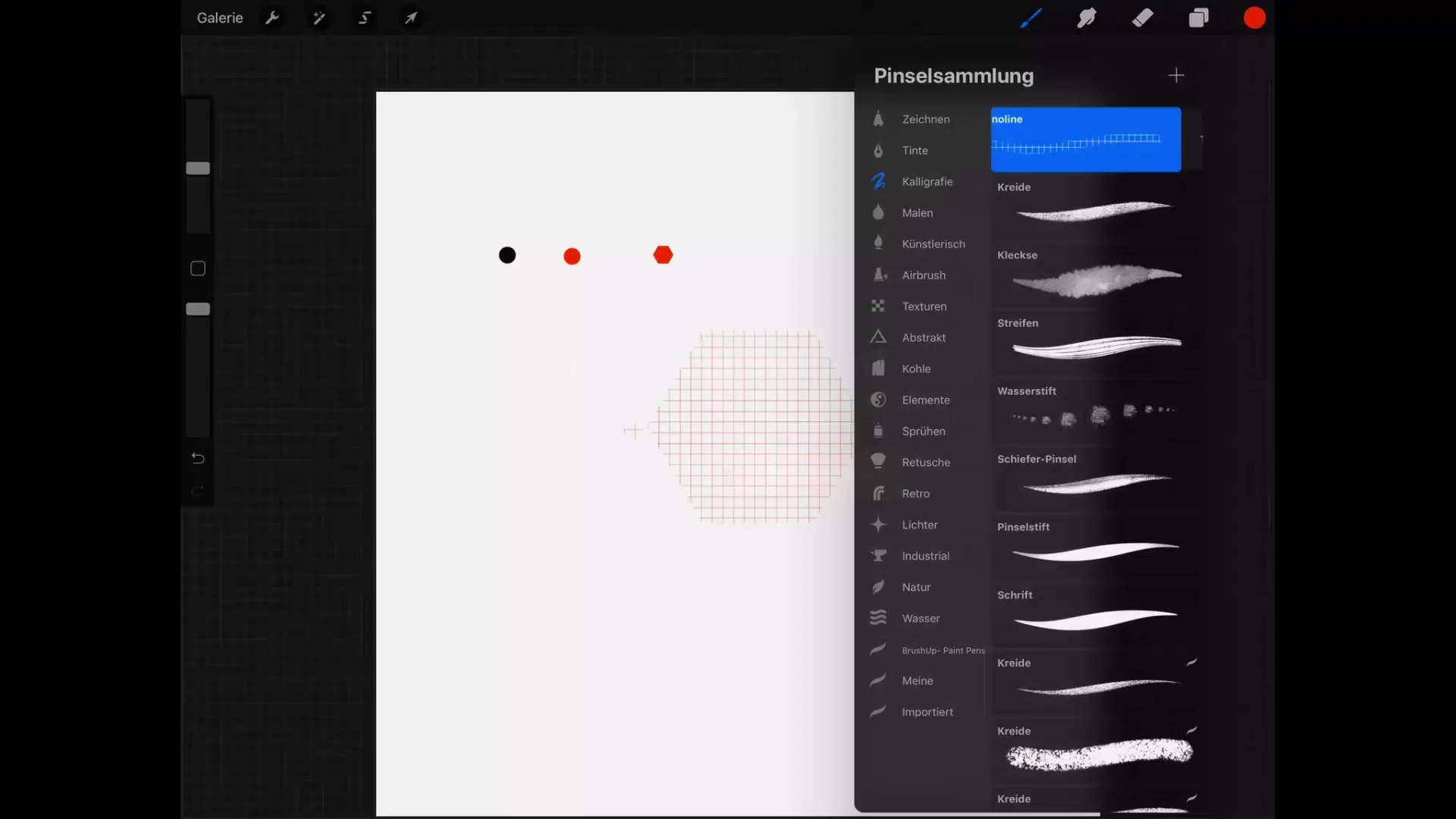 Creare pennelli Procreate – Guida passo passo Creare pennelli in Procreate - Guida passo passo