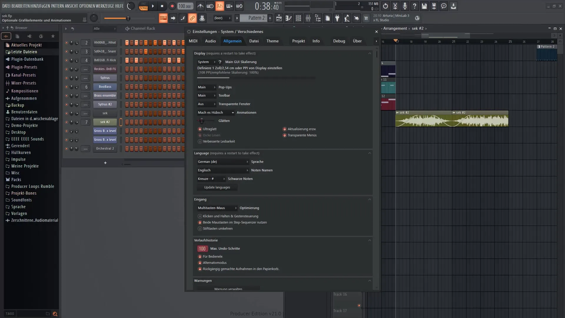 FL Studio 21: 새로운 기능 살펴보기