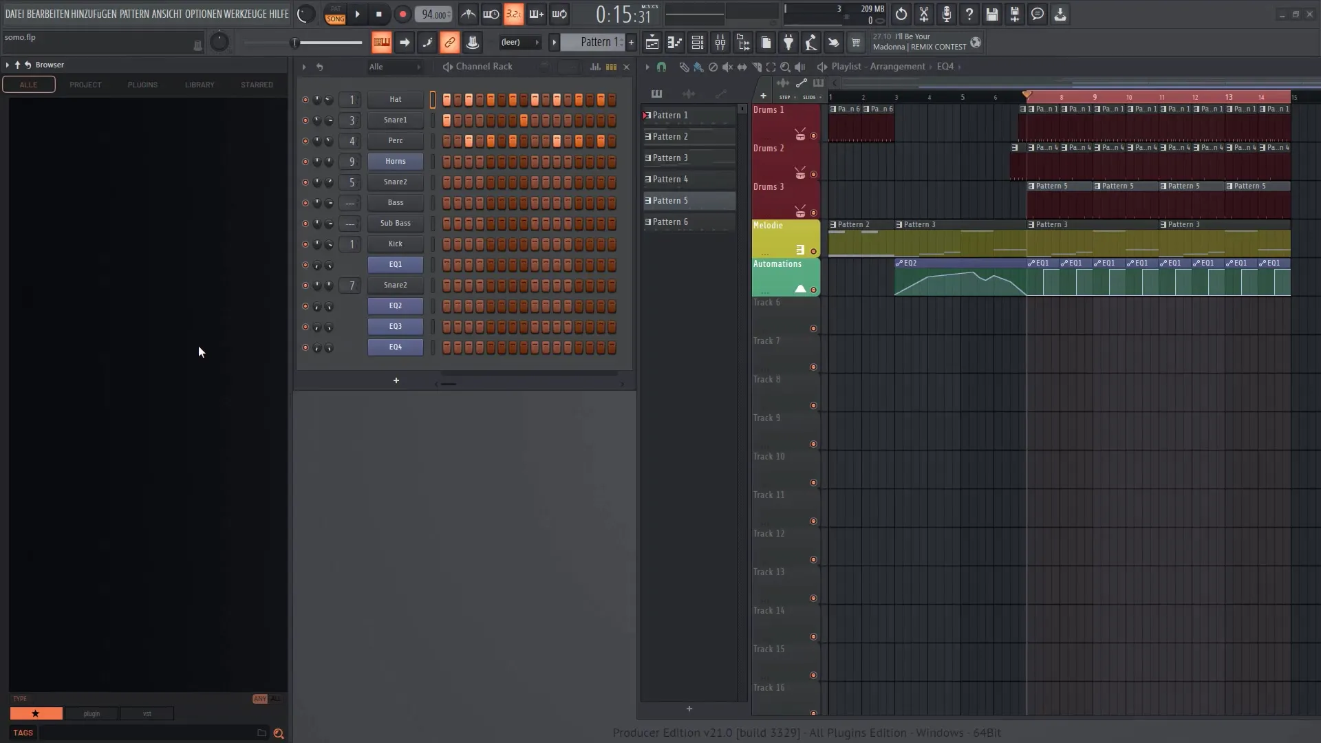 FL Studio 21: 개선된 파일 브라우저