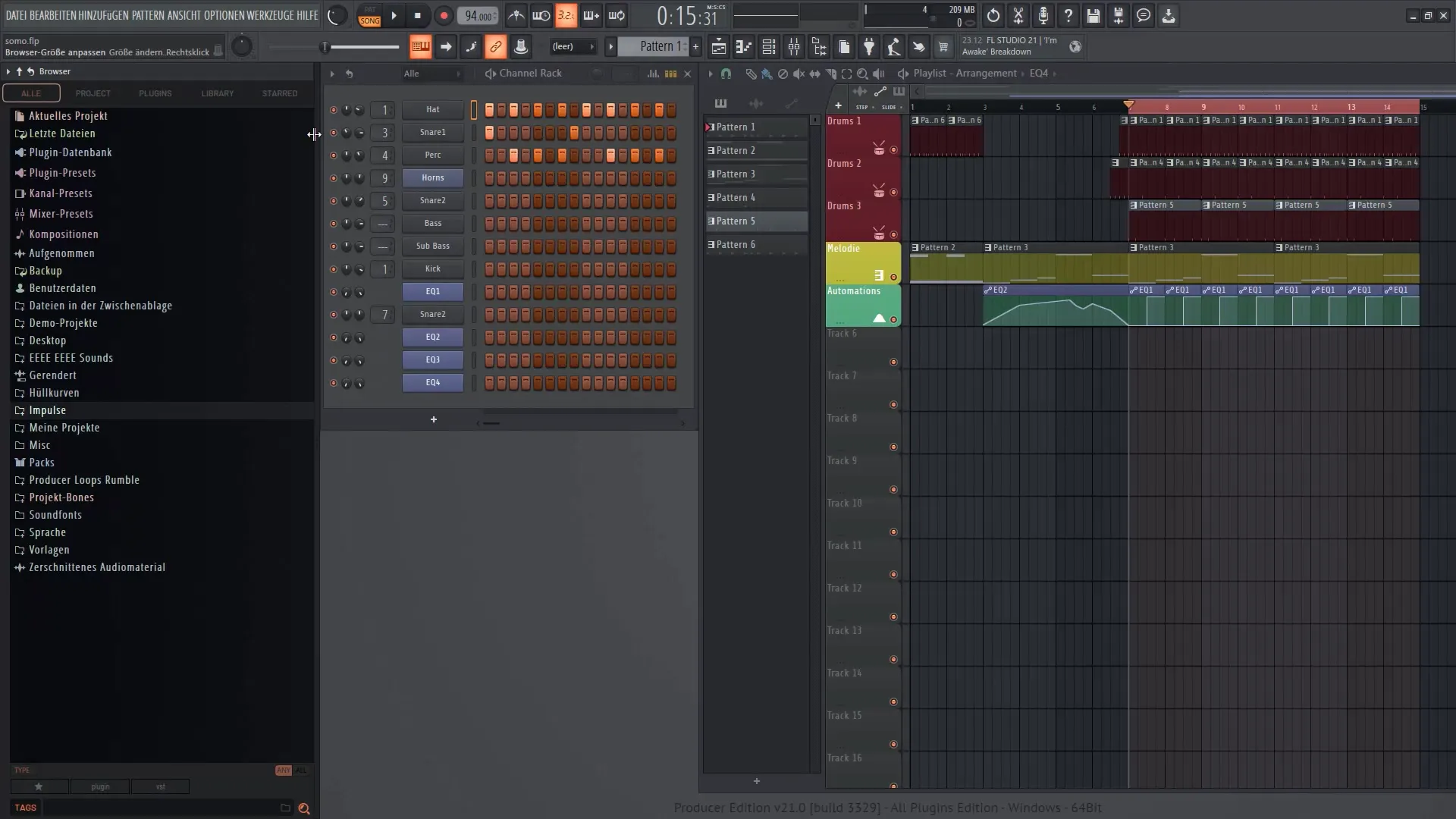 FL Studio 21: 개선된 파일 브라우저